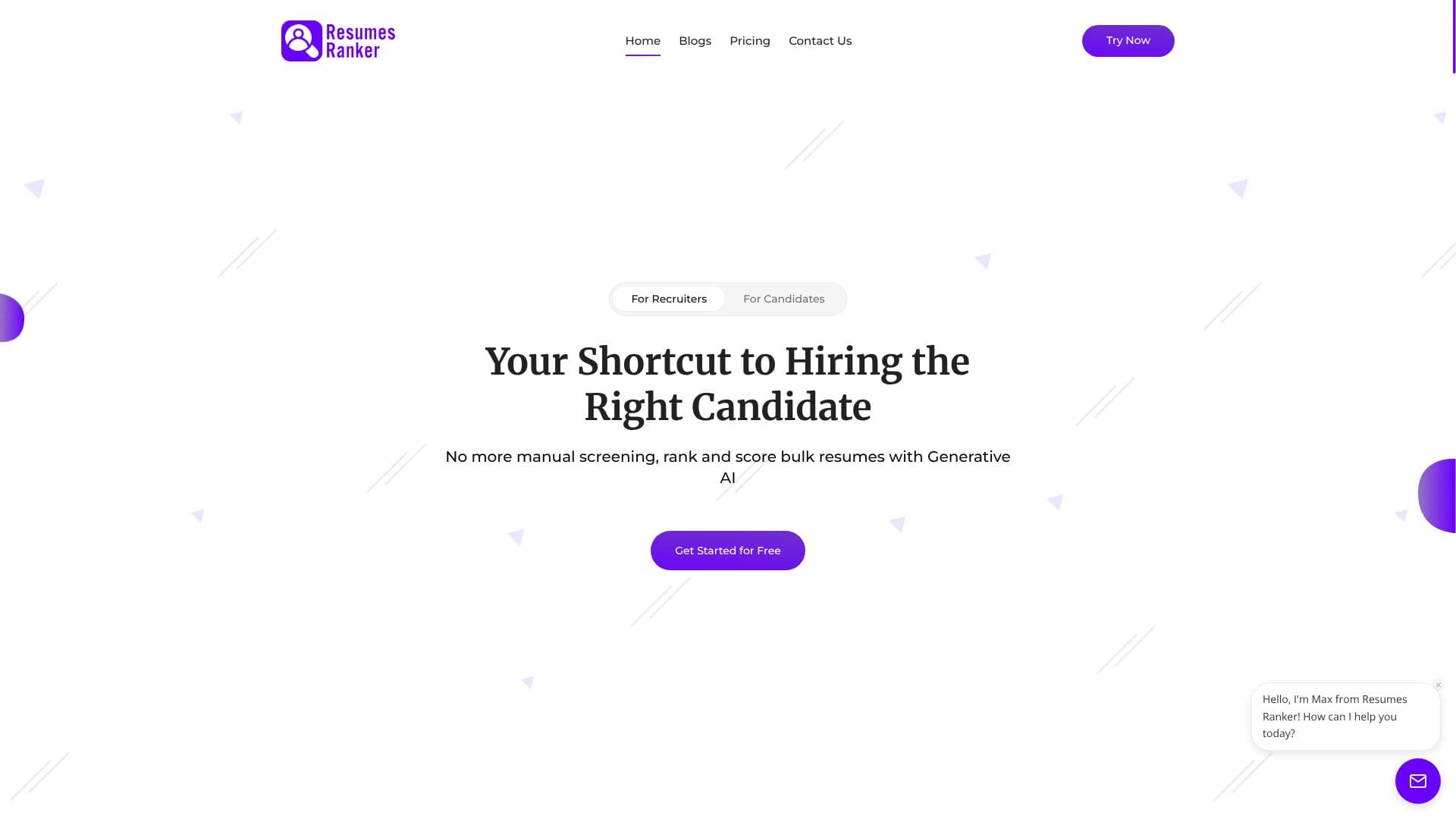 Resumes Ranker 截图