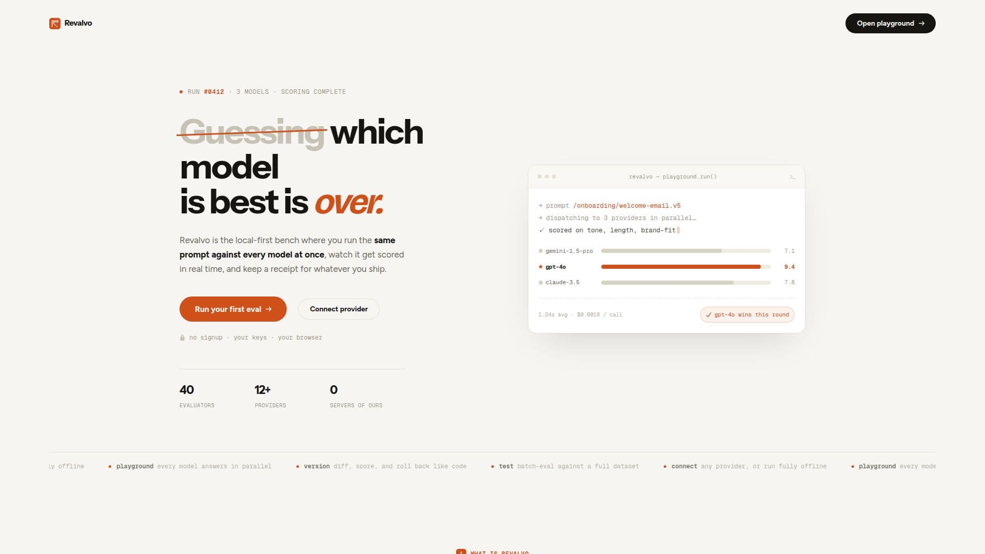Revalvo screenshot