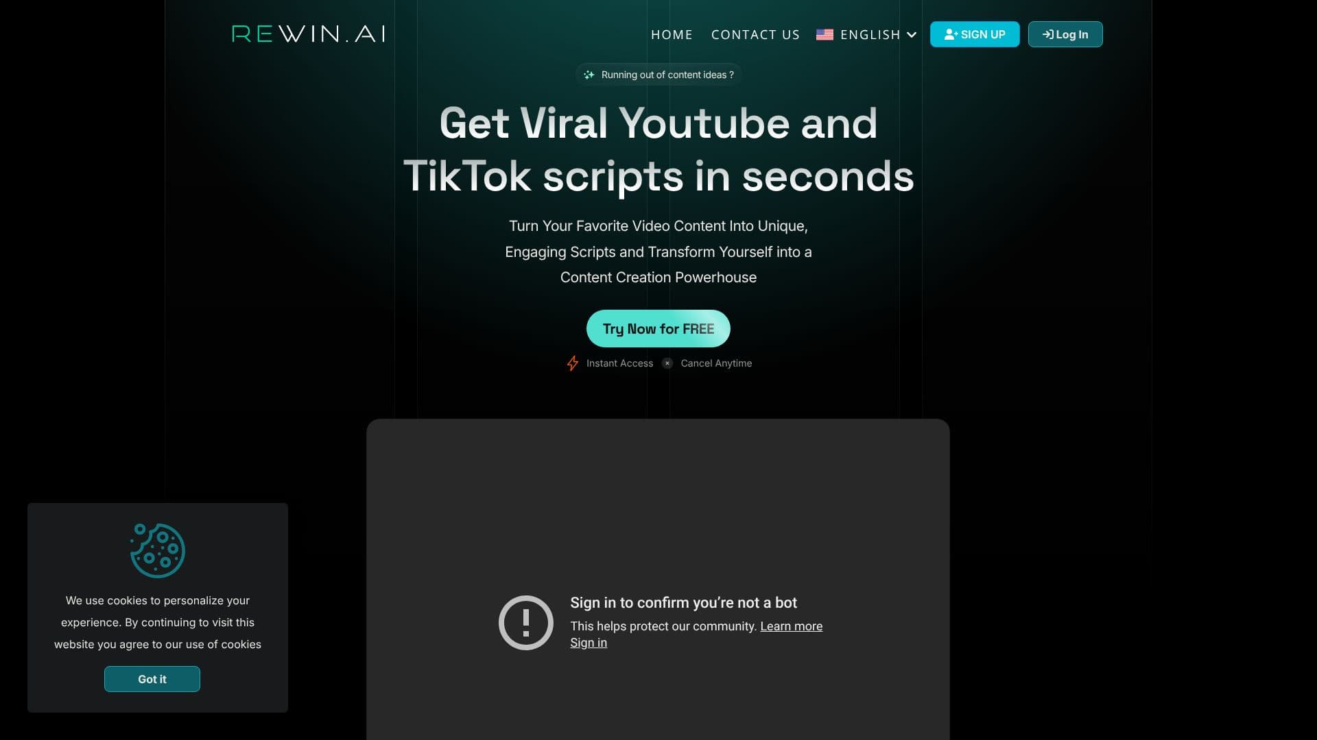 REWIN screenshot