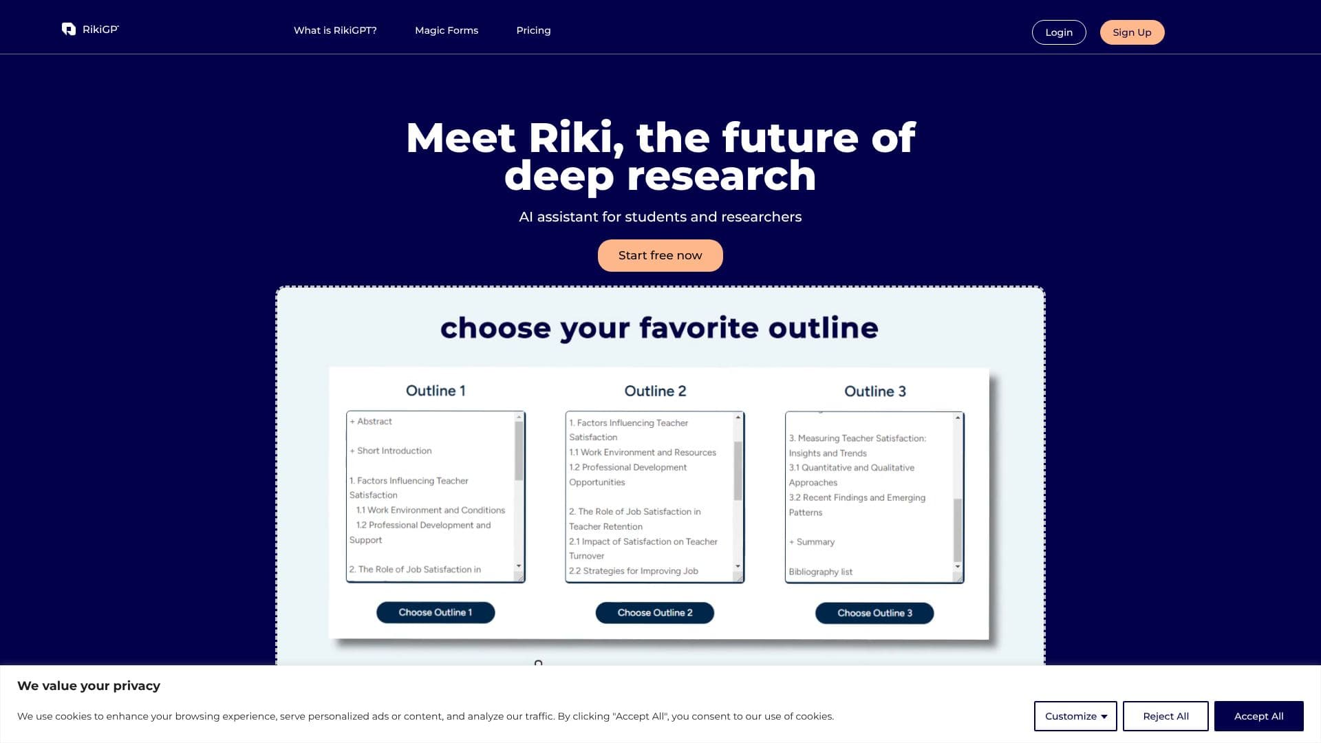RikiGPT 截图