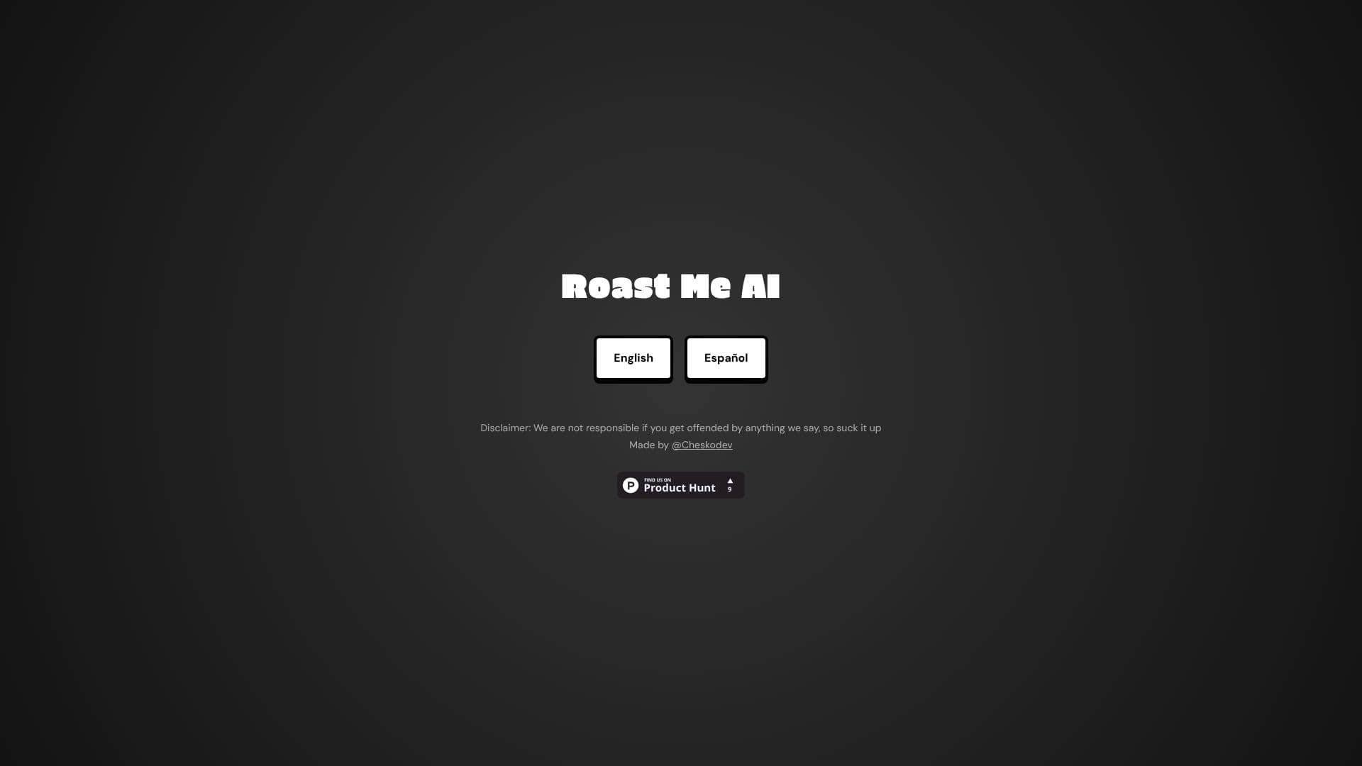 Roast Me AI 截图