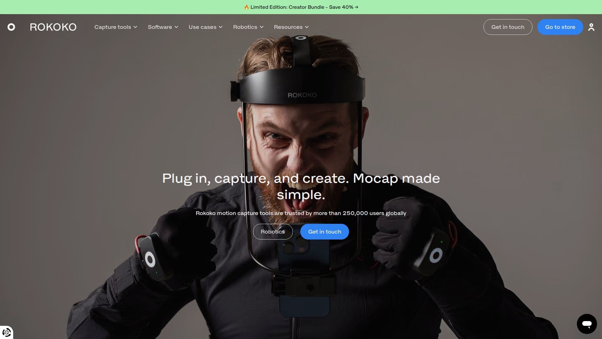 Rokoko Motion Capture Tools screenshot