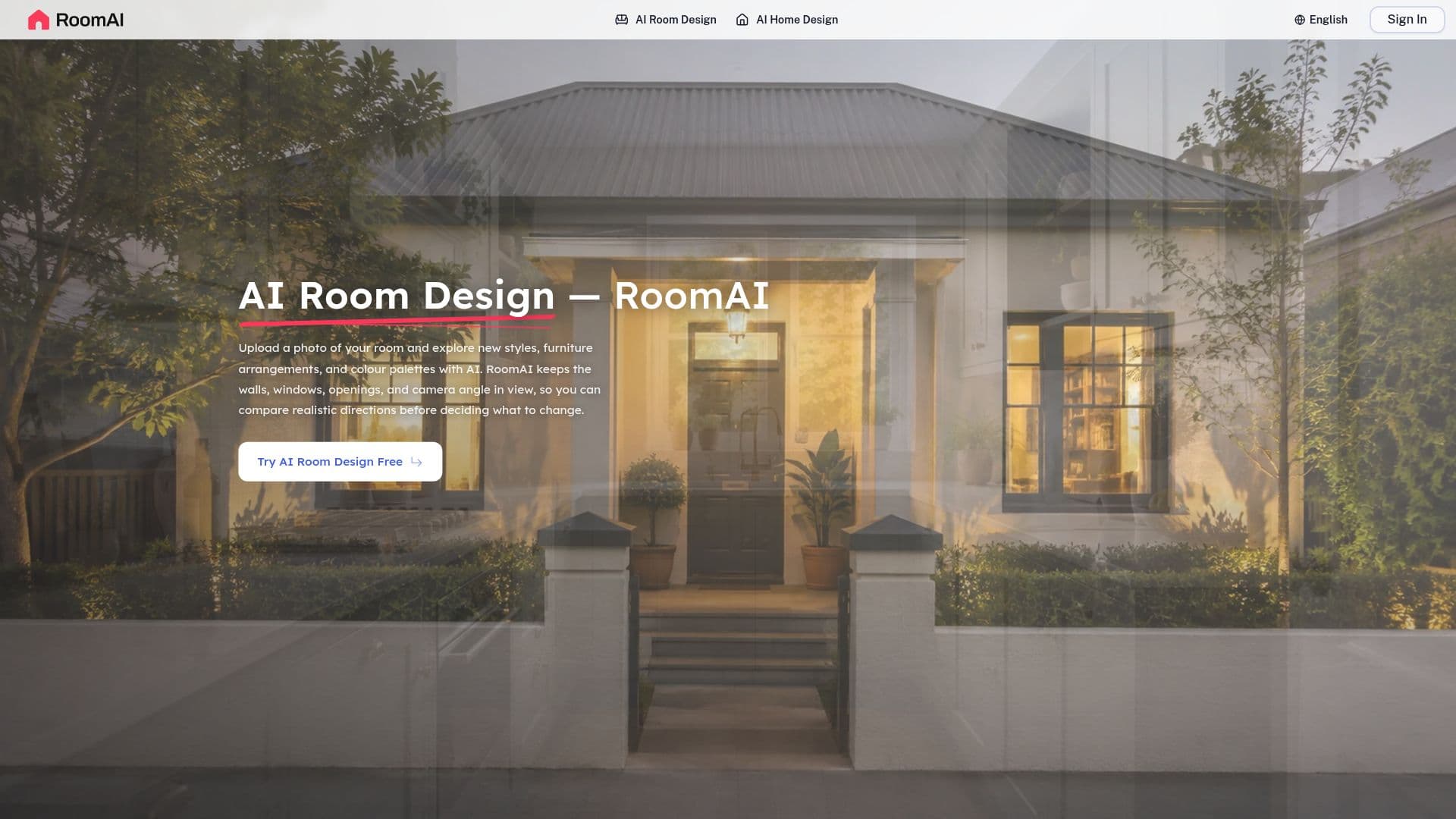 RoomAI screenshot