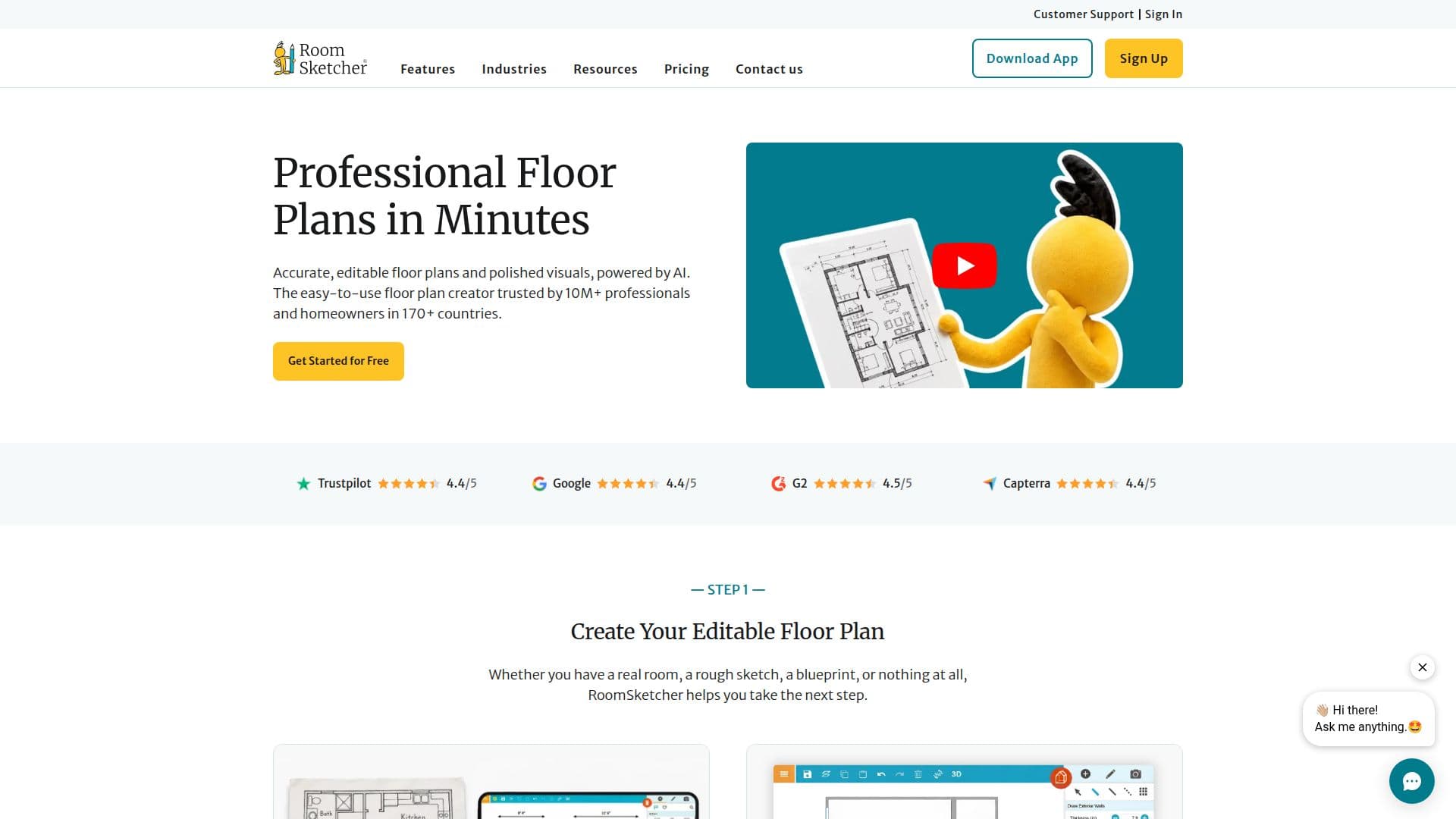 RoomSketcher Floor Plan Creator screenshot