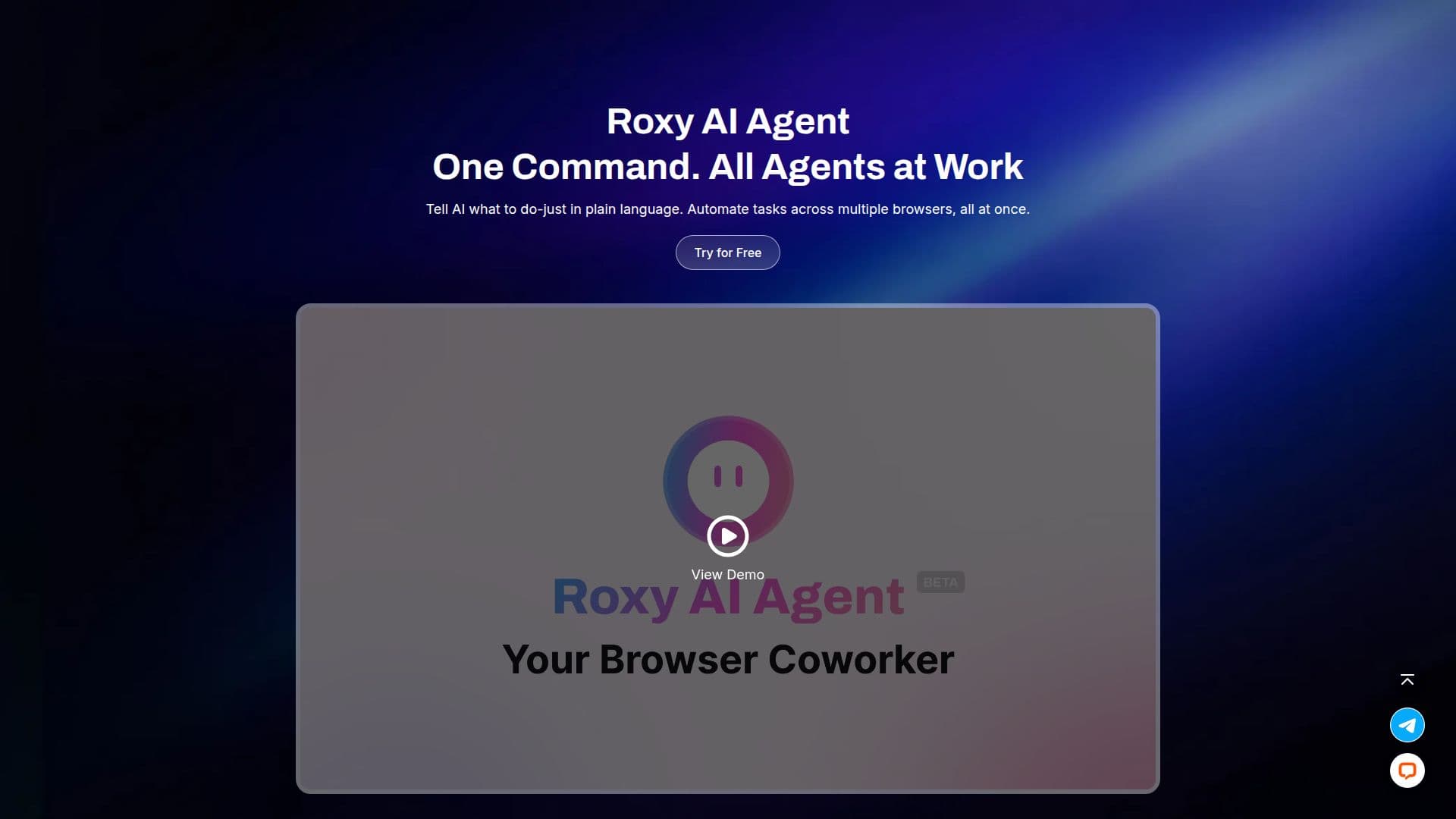 RoxyBrowser screenshot