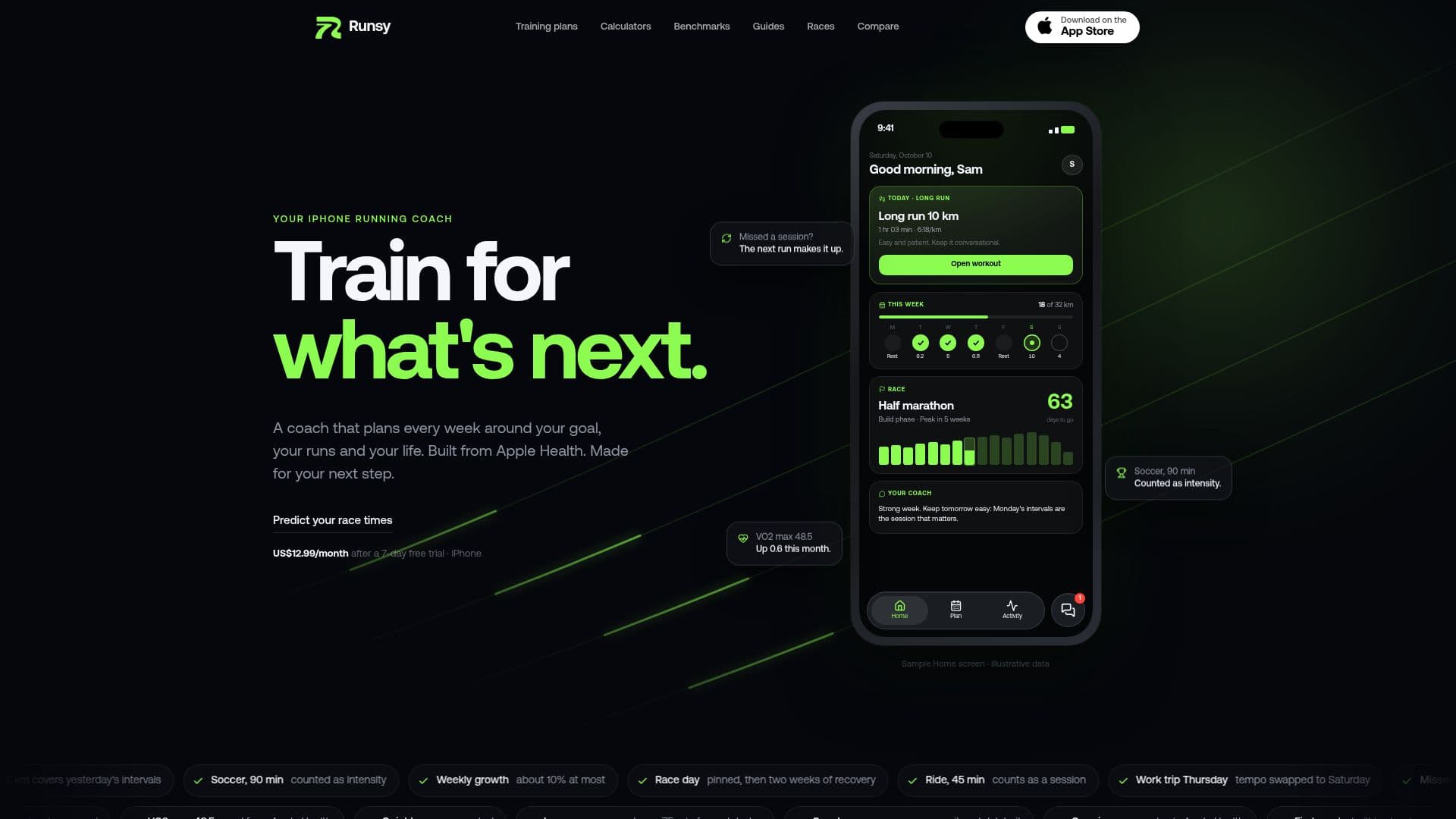 Runsy screenshot