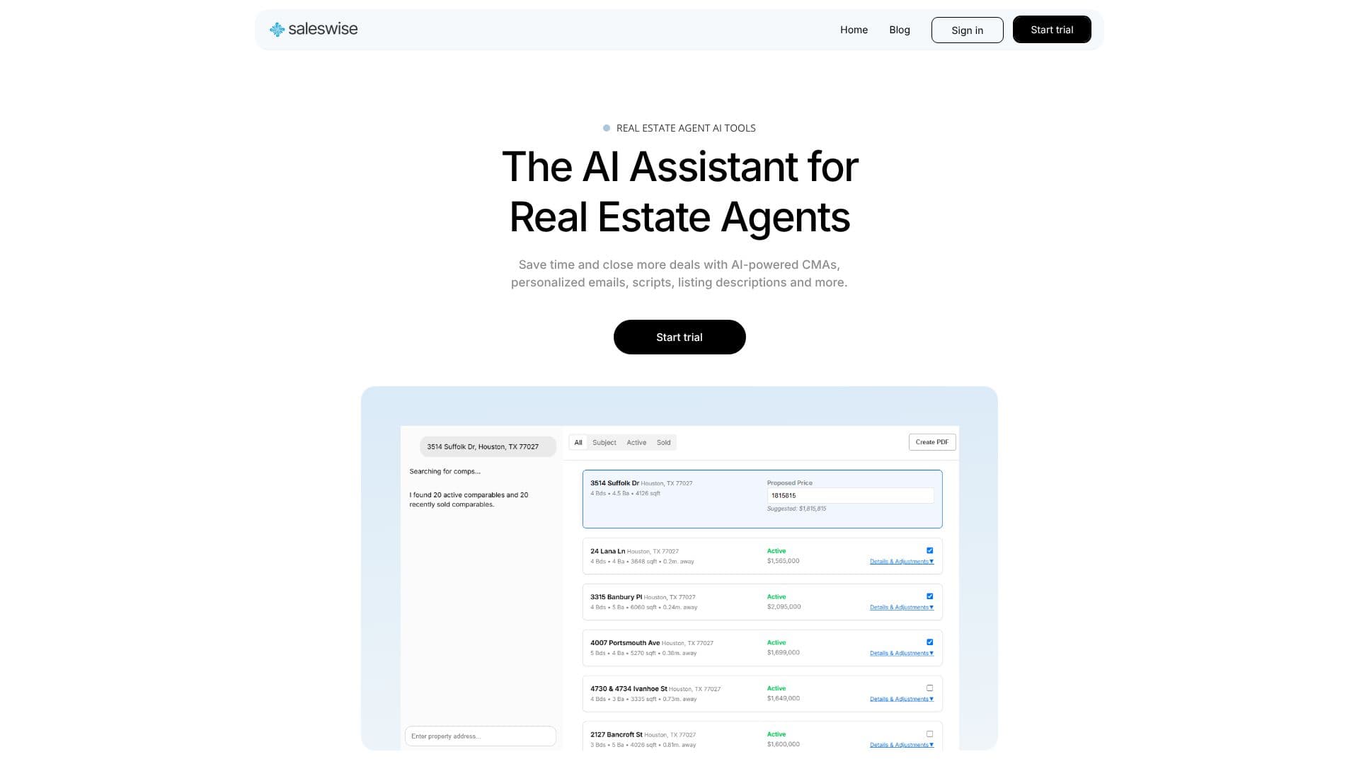 Saleswise 스크린샷