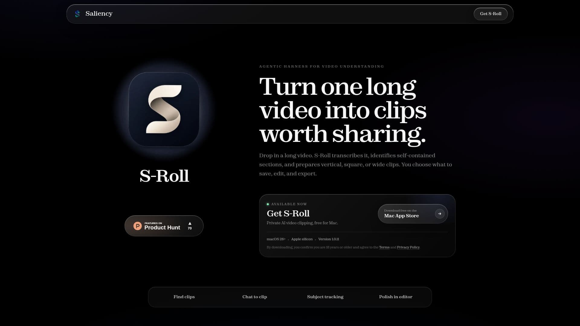 لقطة شاشة لـ S-Roll