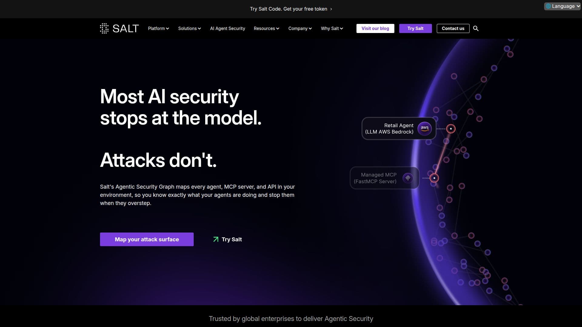 SaltStack Security Platform screenshot