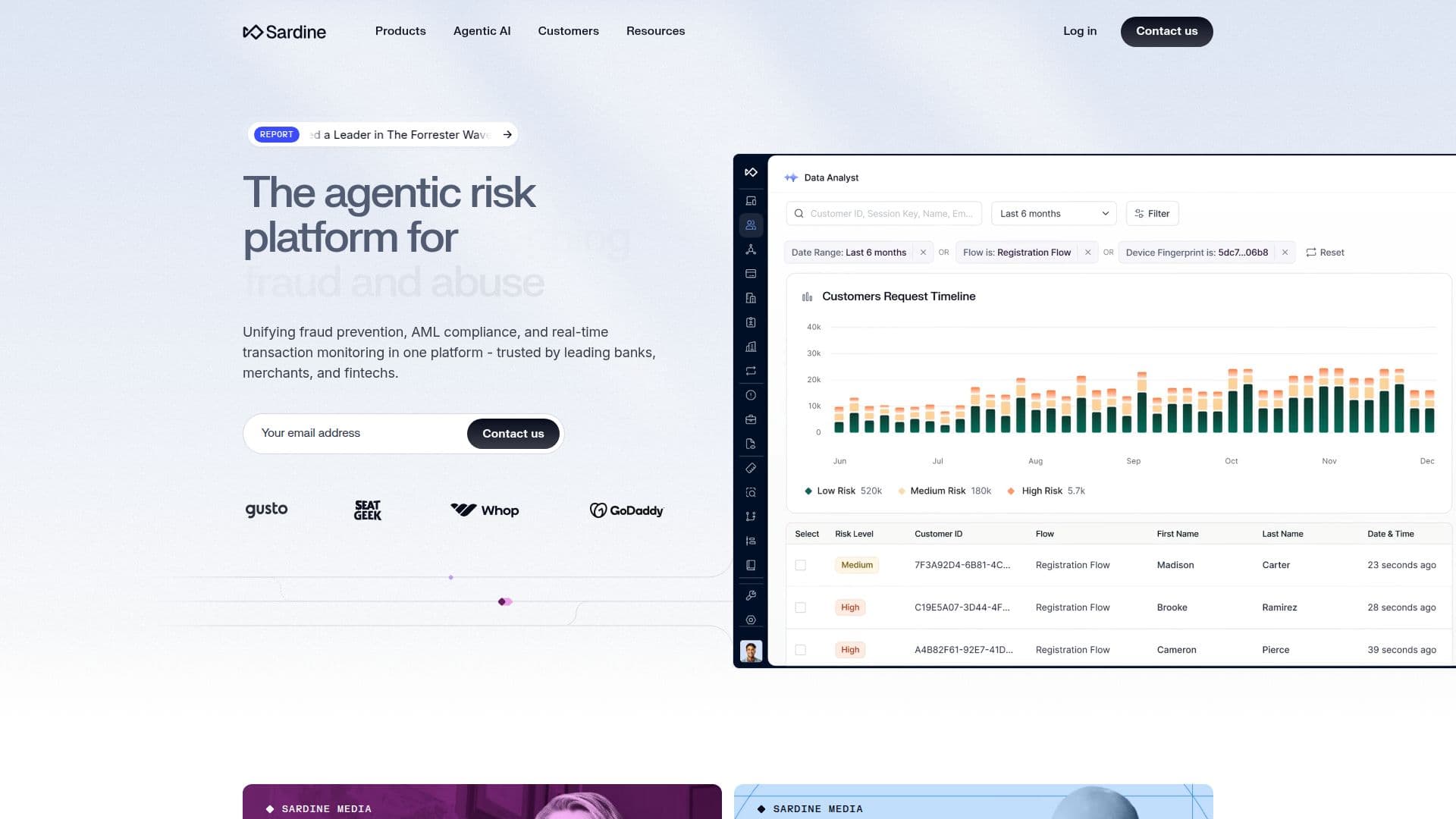 Sardine screenshot