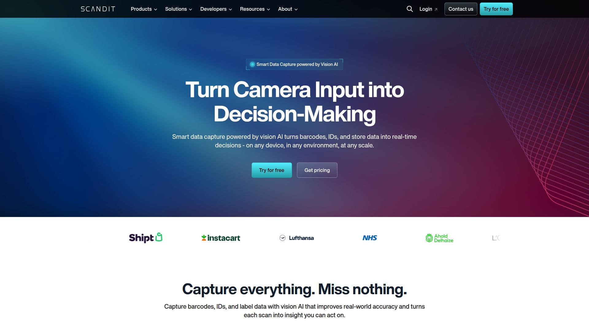 Scandit Smart Data Capture screenshot