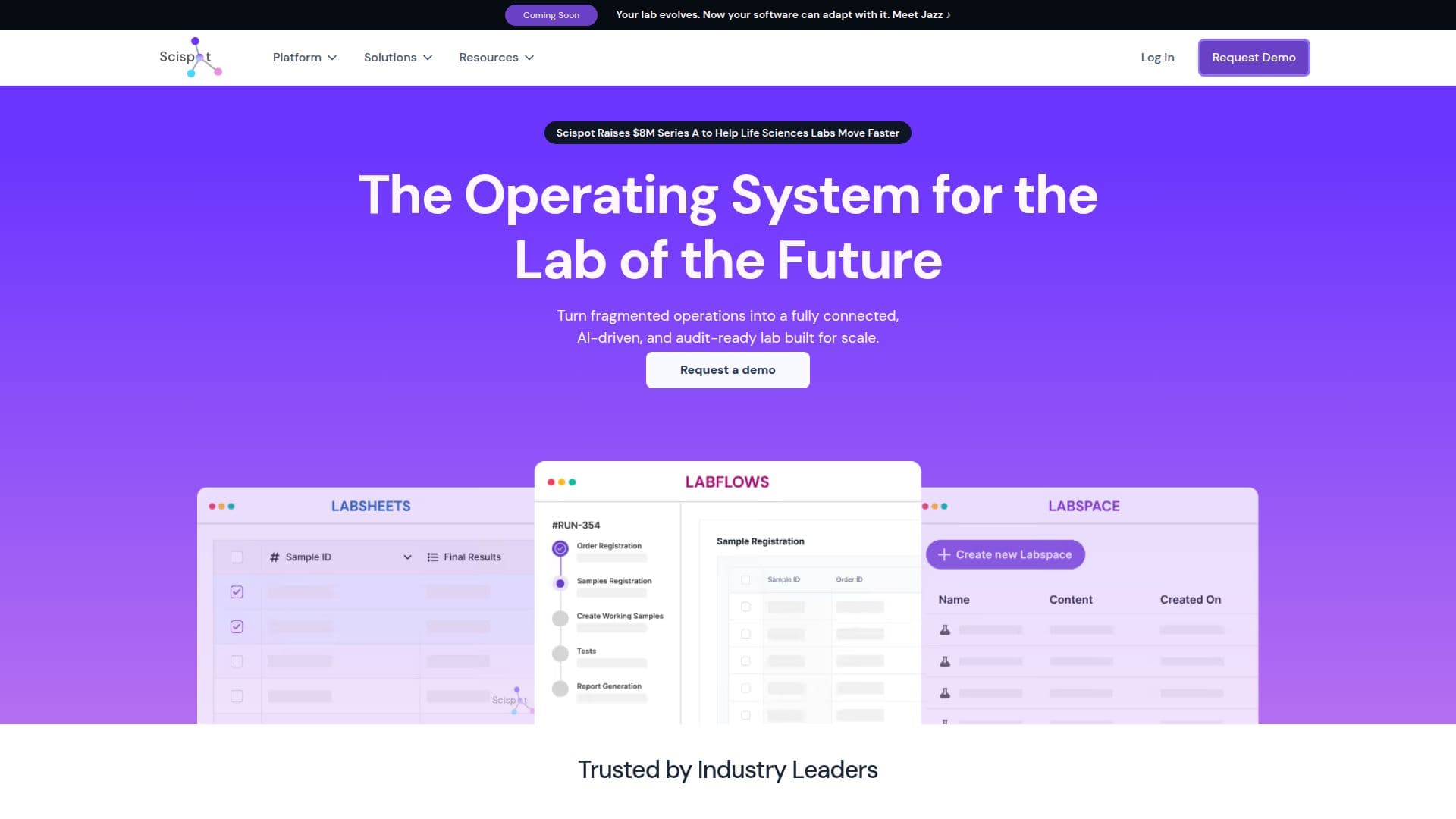 لقطة شاشة لـ Scispot