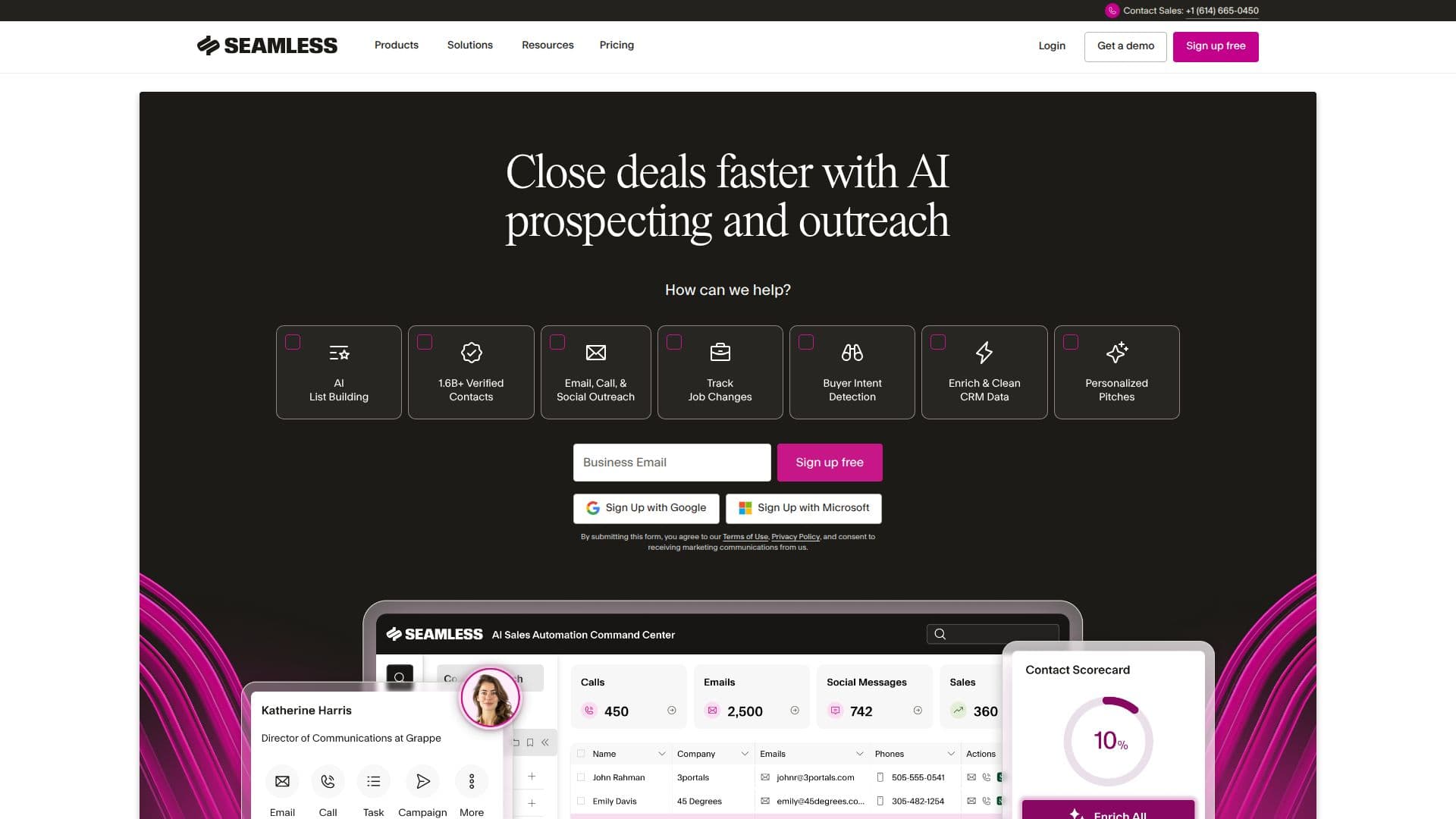 Seamless.AI 스크린샷