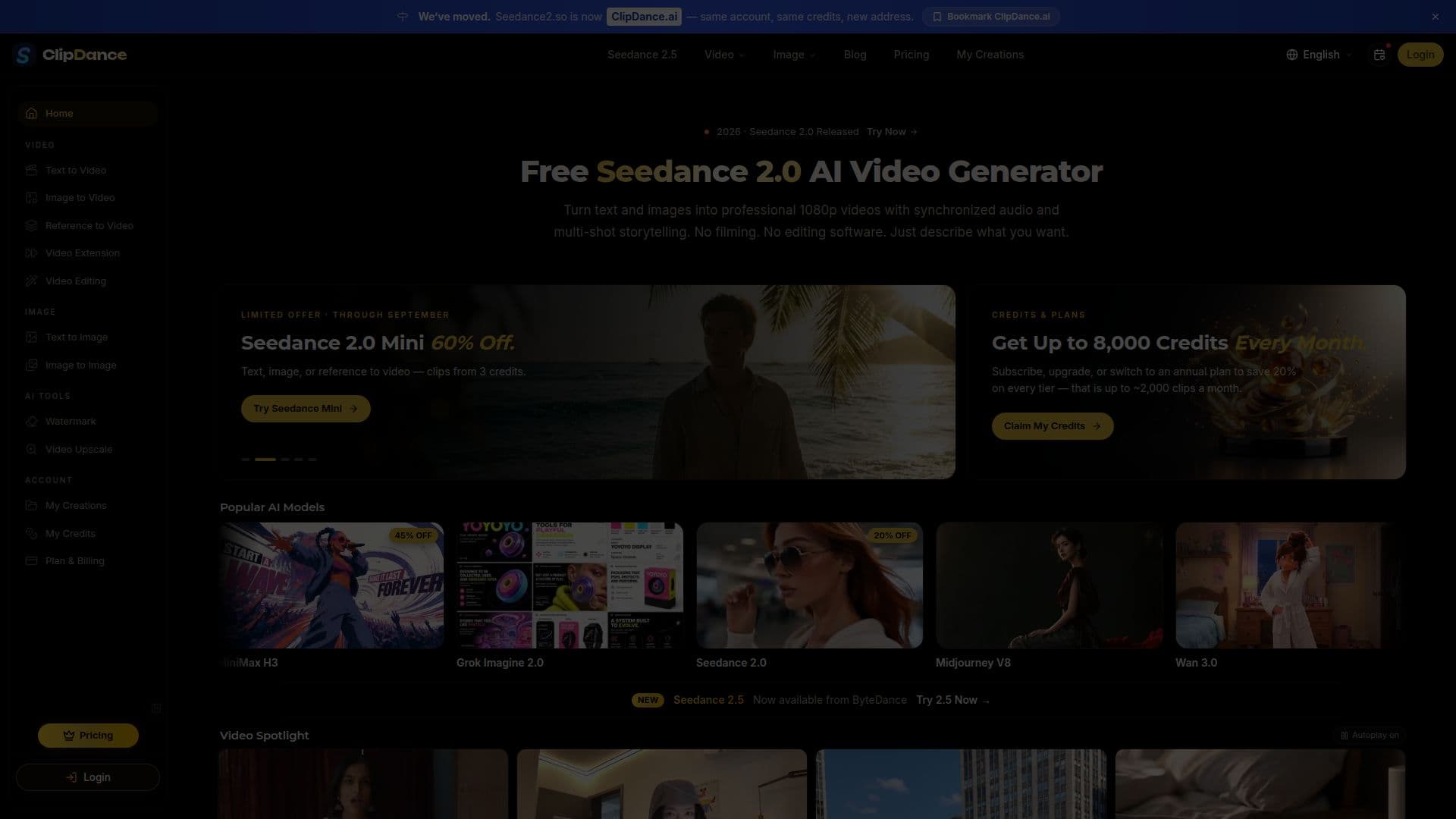 ClipDance screenshot