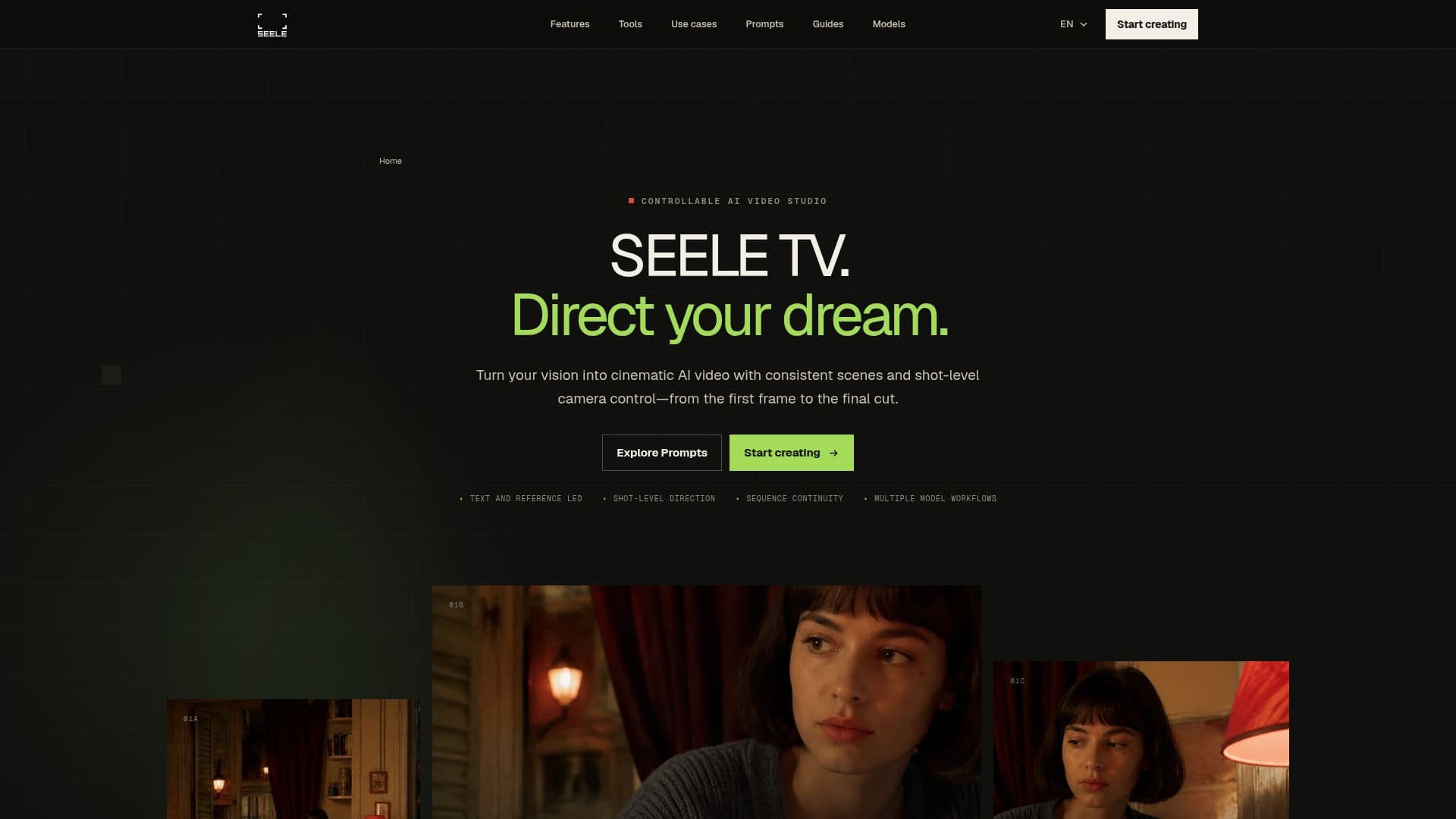 Capture d’écran de Seele TV