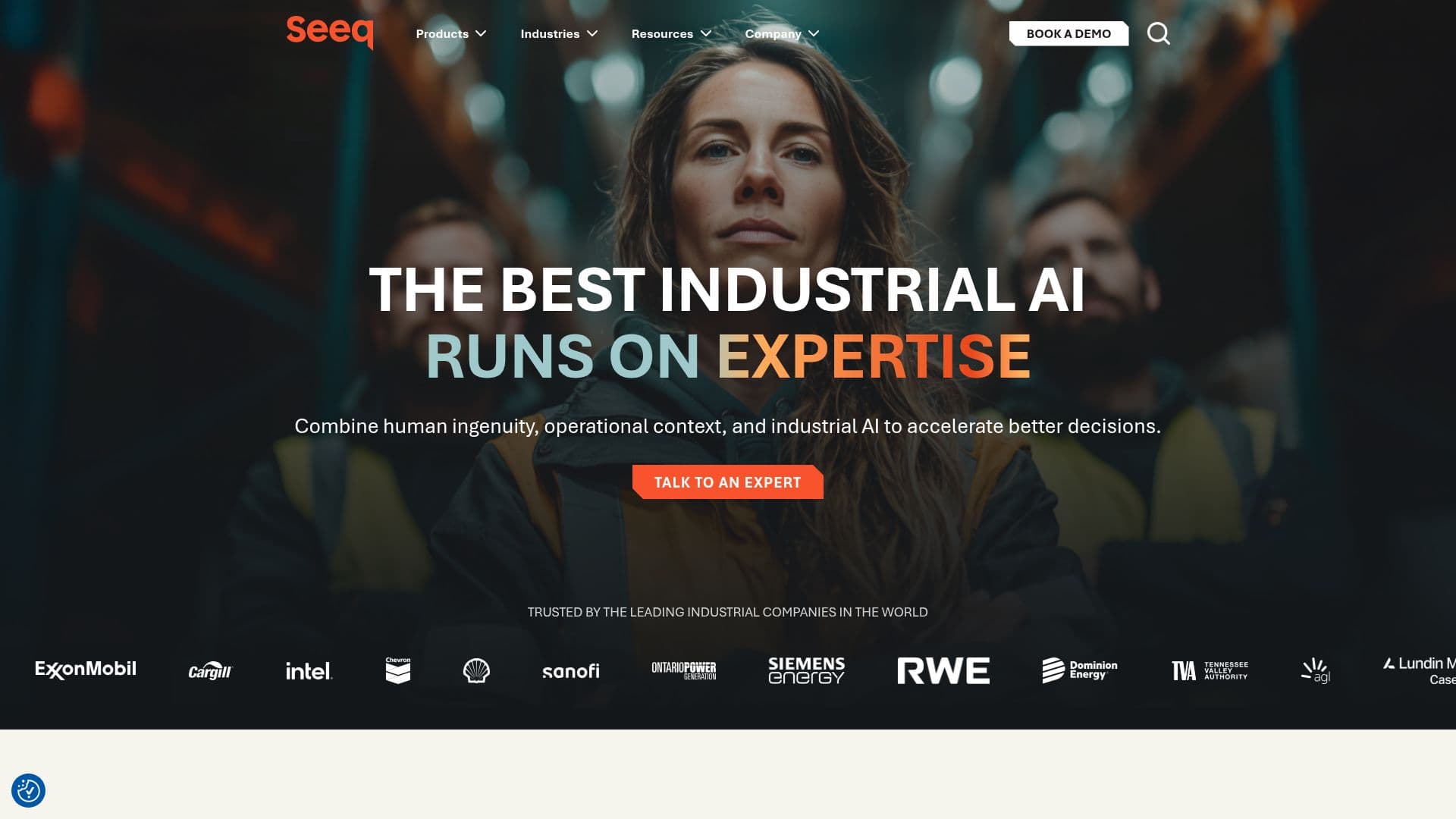 Seeq 산업 AI 소프트웨어 screenshot