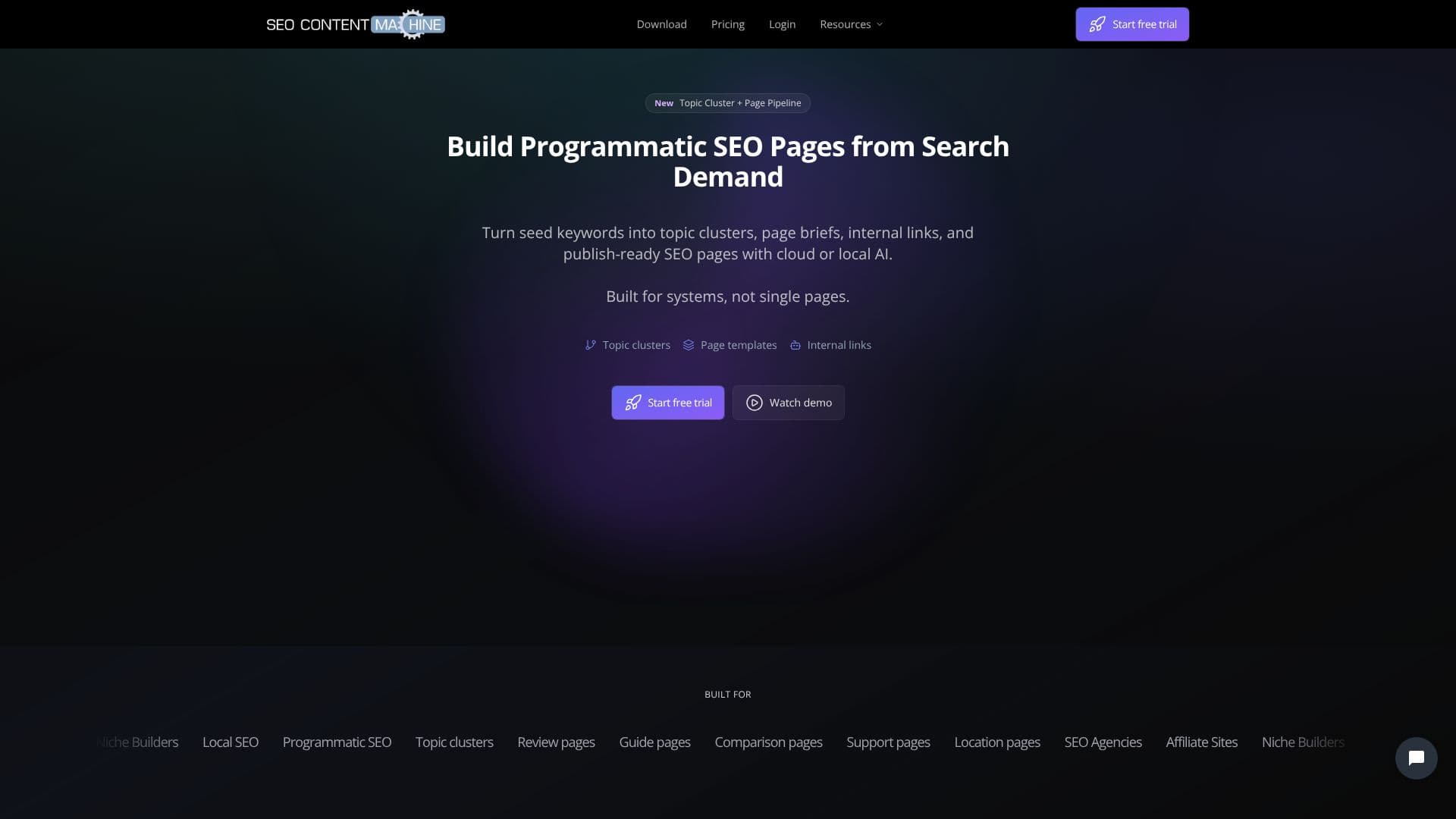 SEO Content Machine screenshot