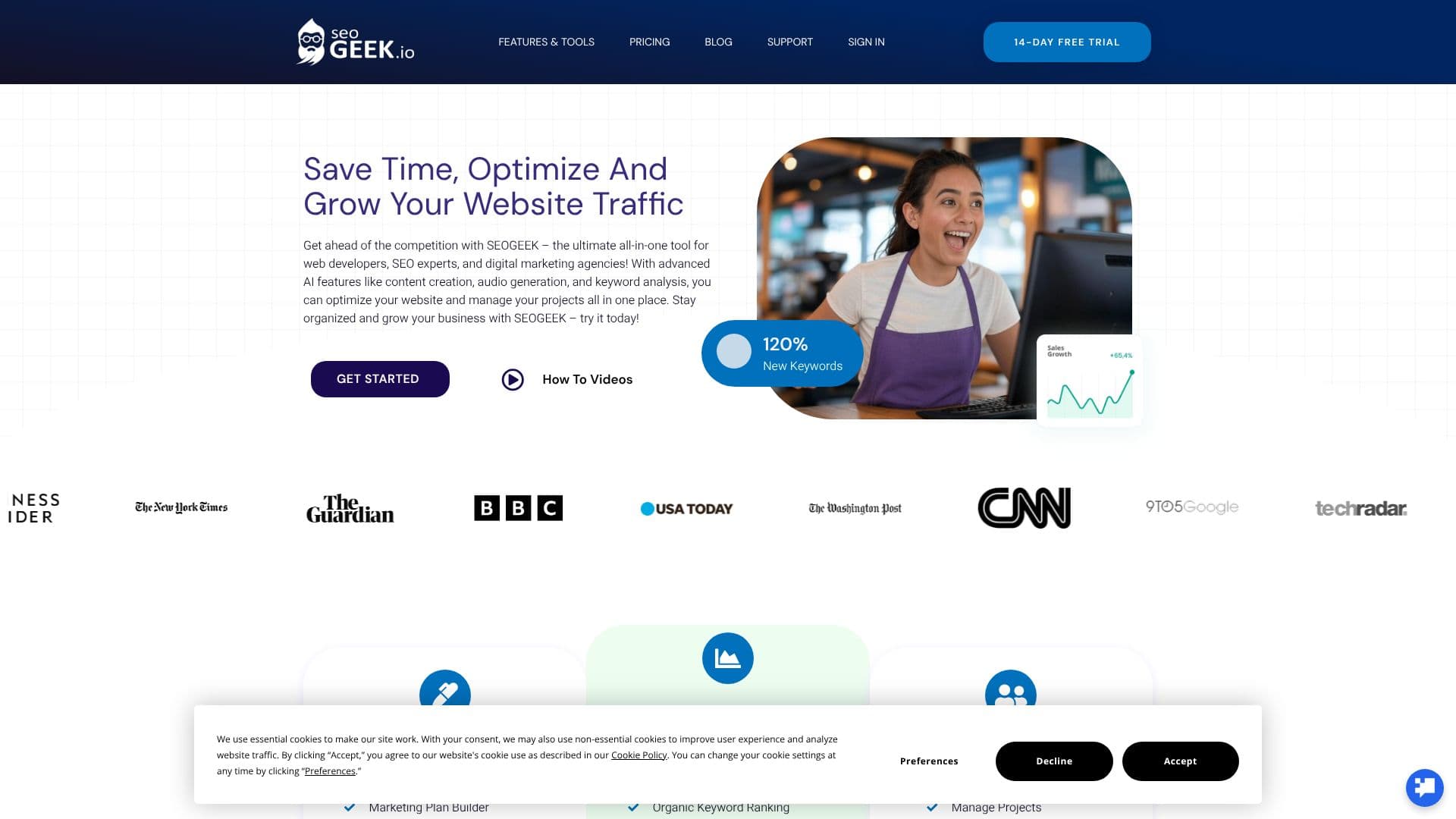 seoGeek: All-in-One SEO Tool screenshot