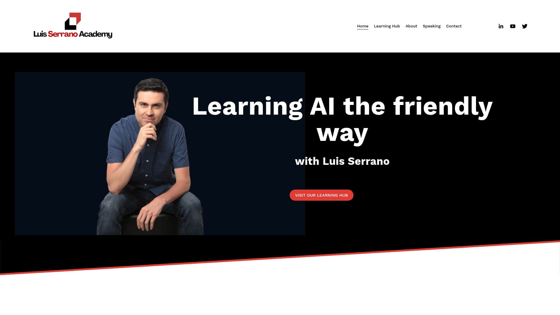Luis Serrano Academy screenshot