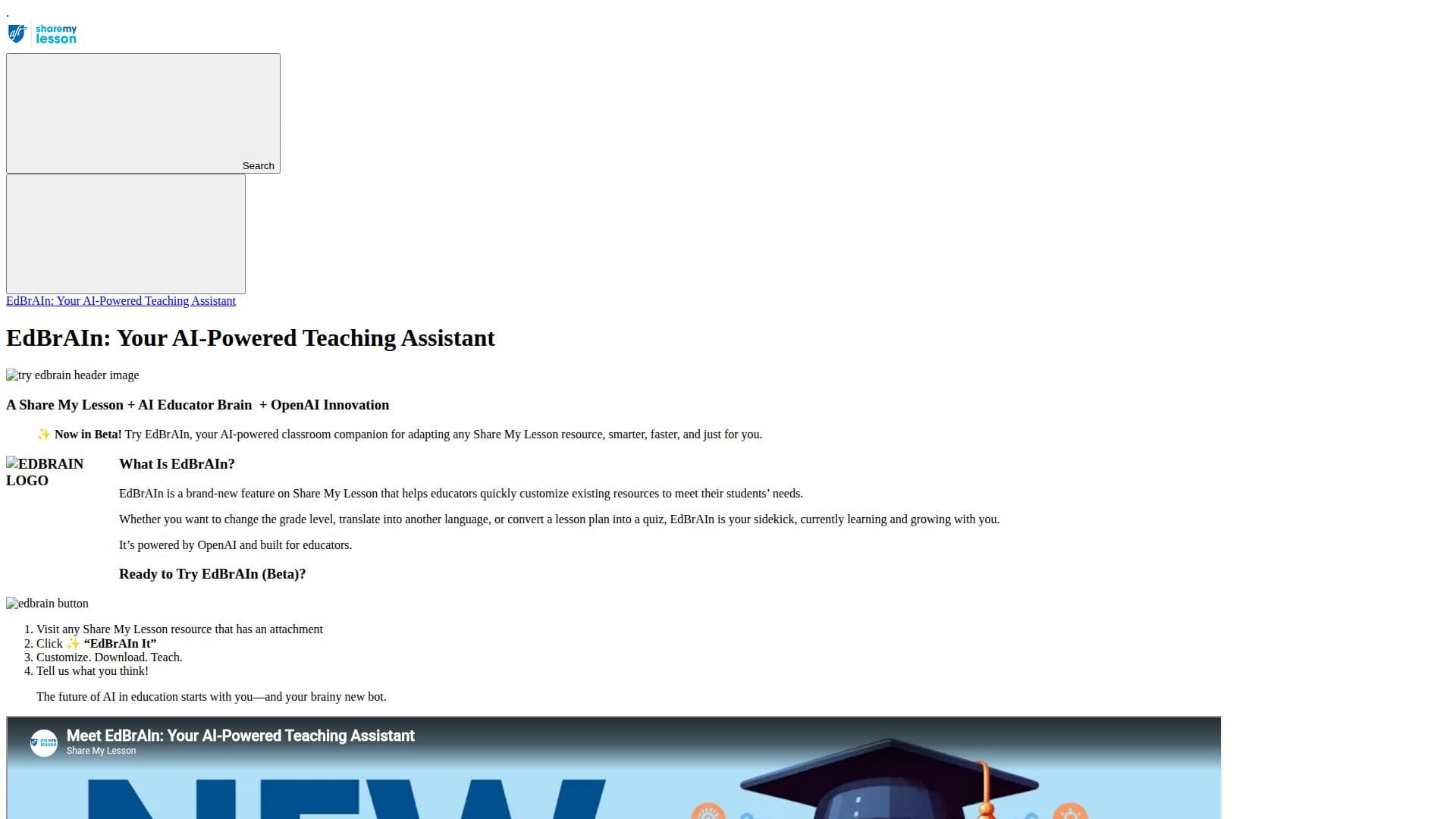 EdBrAIn: AI Teaching Assistant screenshot