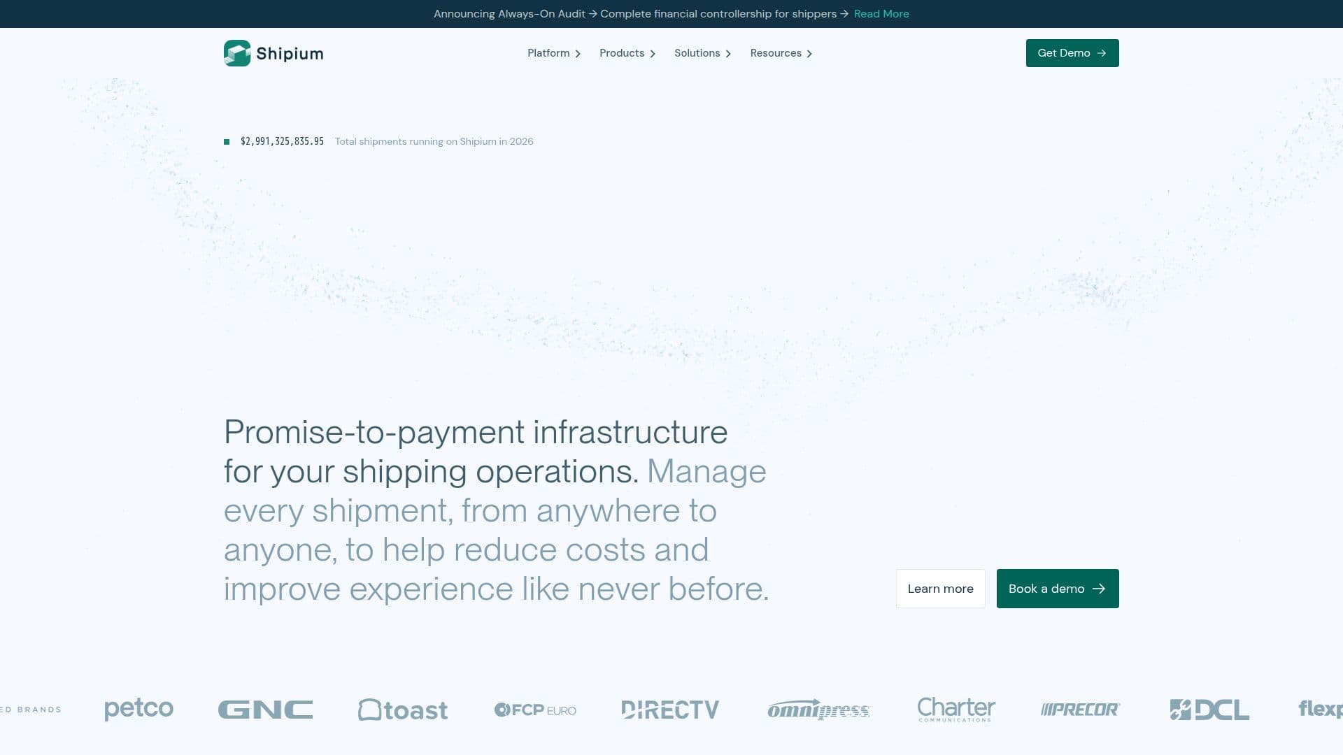 Shipium | AI Shipping Platform screenshot