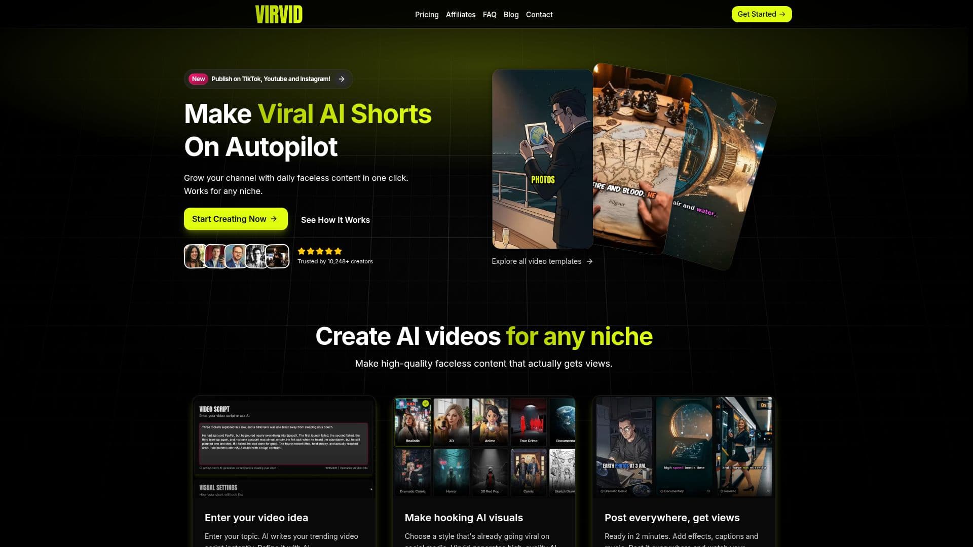 لقطة شاشة لـ Virvid