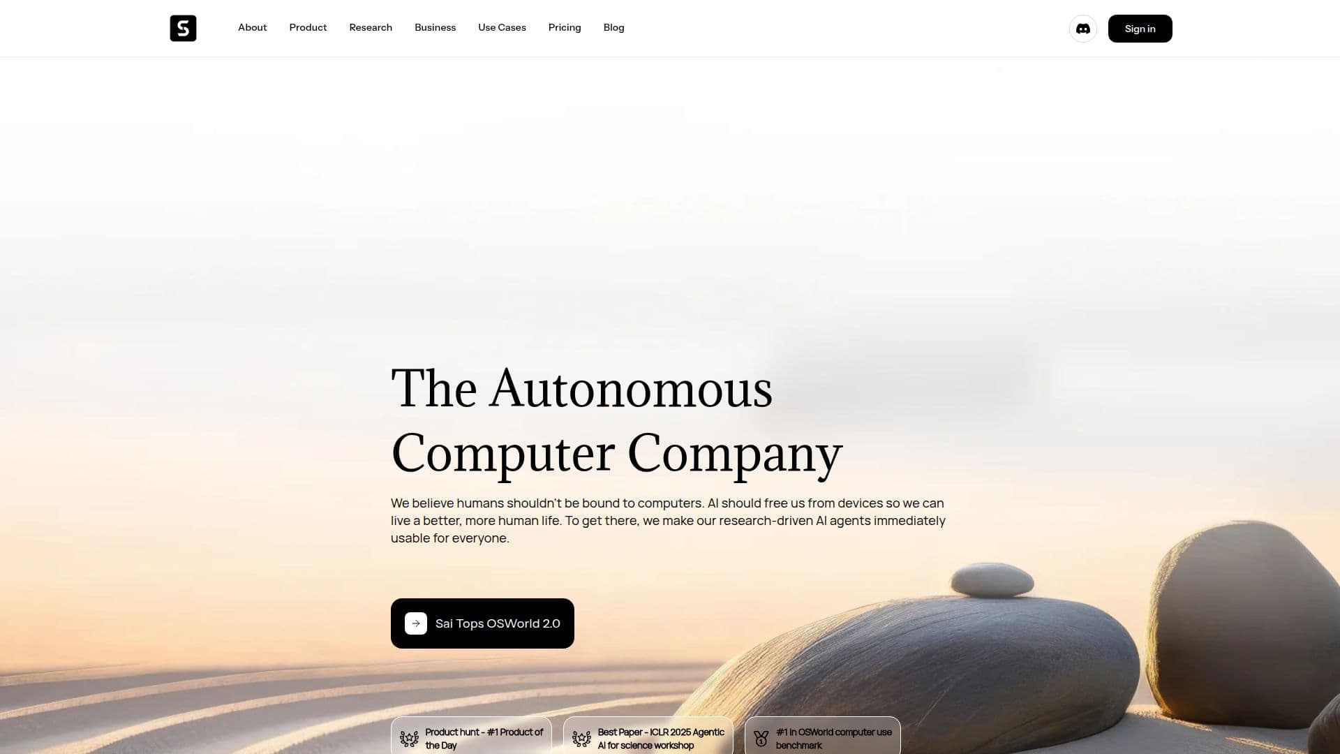 Simular - The Autonomous Computer Company screenshot