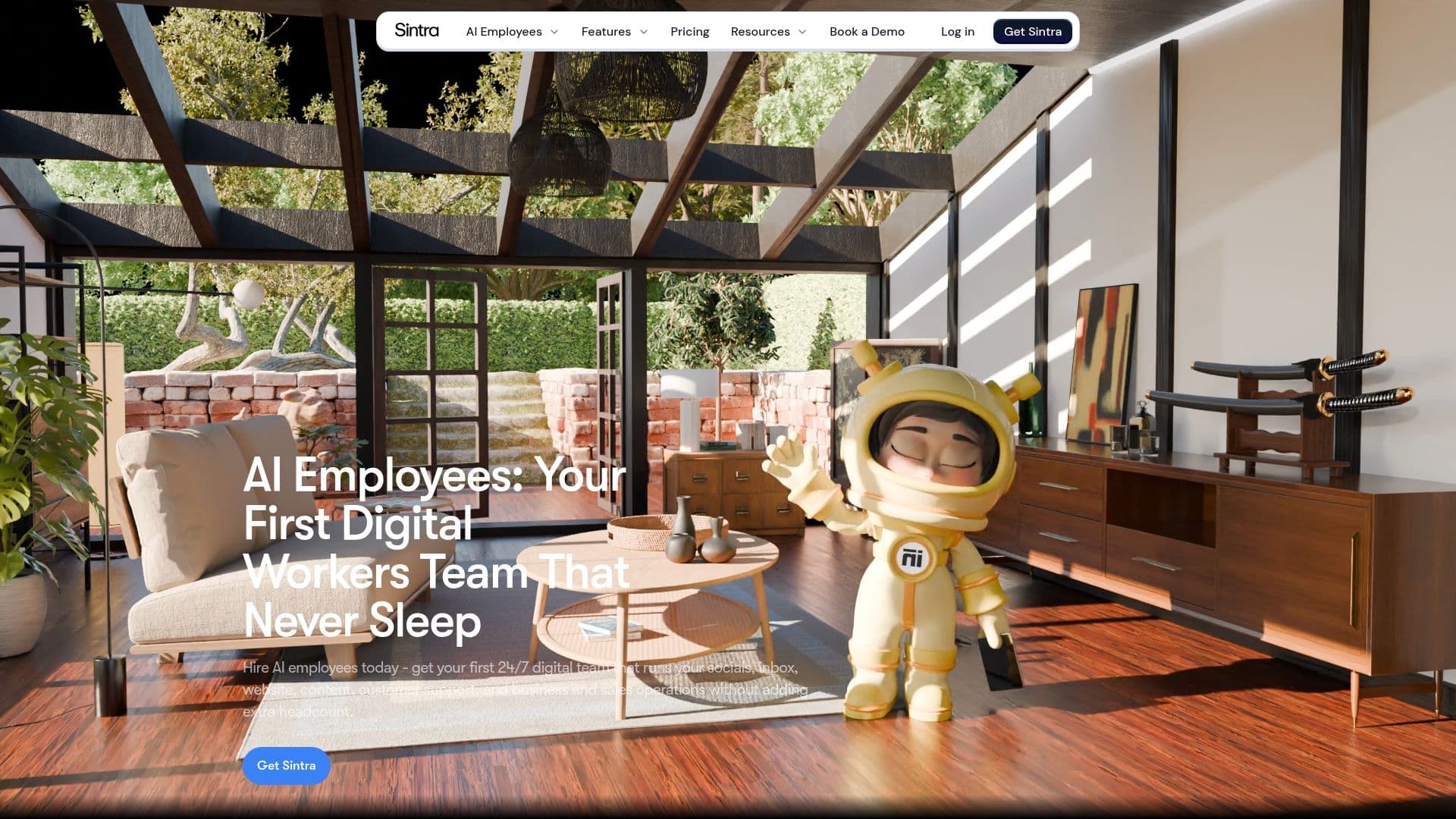 Sintra AI Employees screenshot
