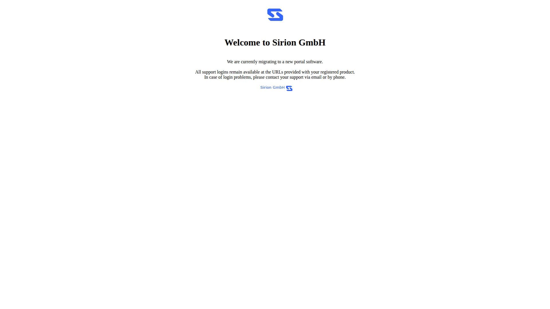 Sirion GmbH screenshot