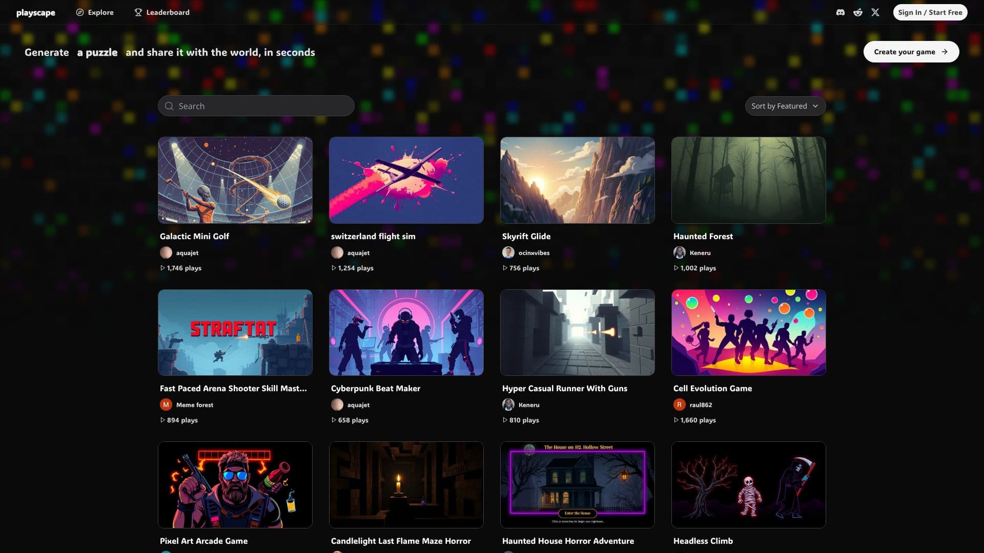 Playscape screenshot