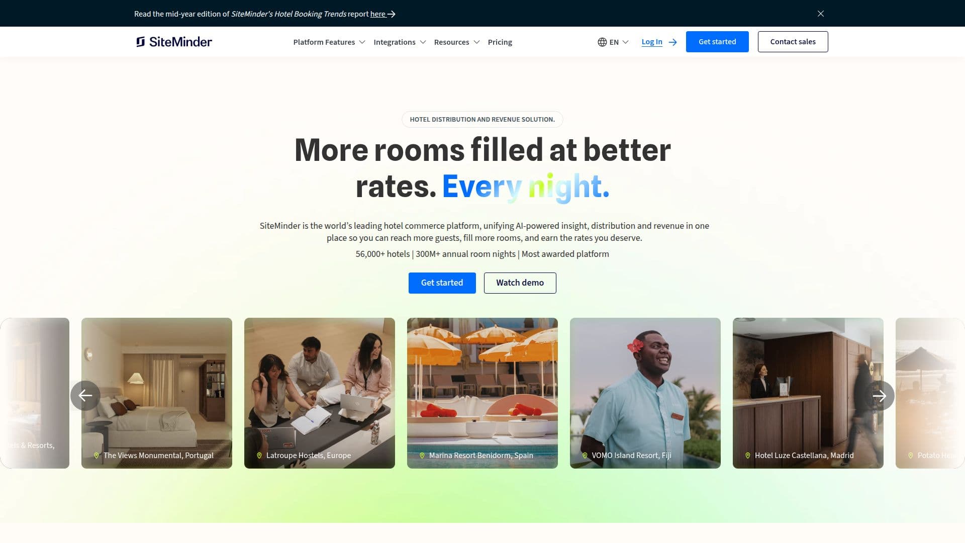 SiteMinder screenshot