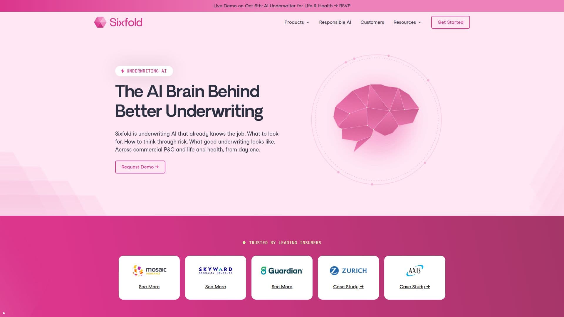 Sixfold AI لمكتتبي التأمين screenshot