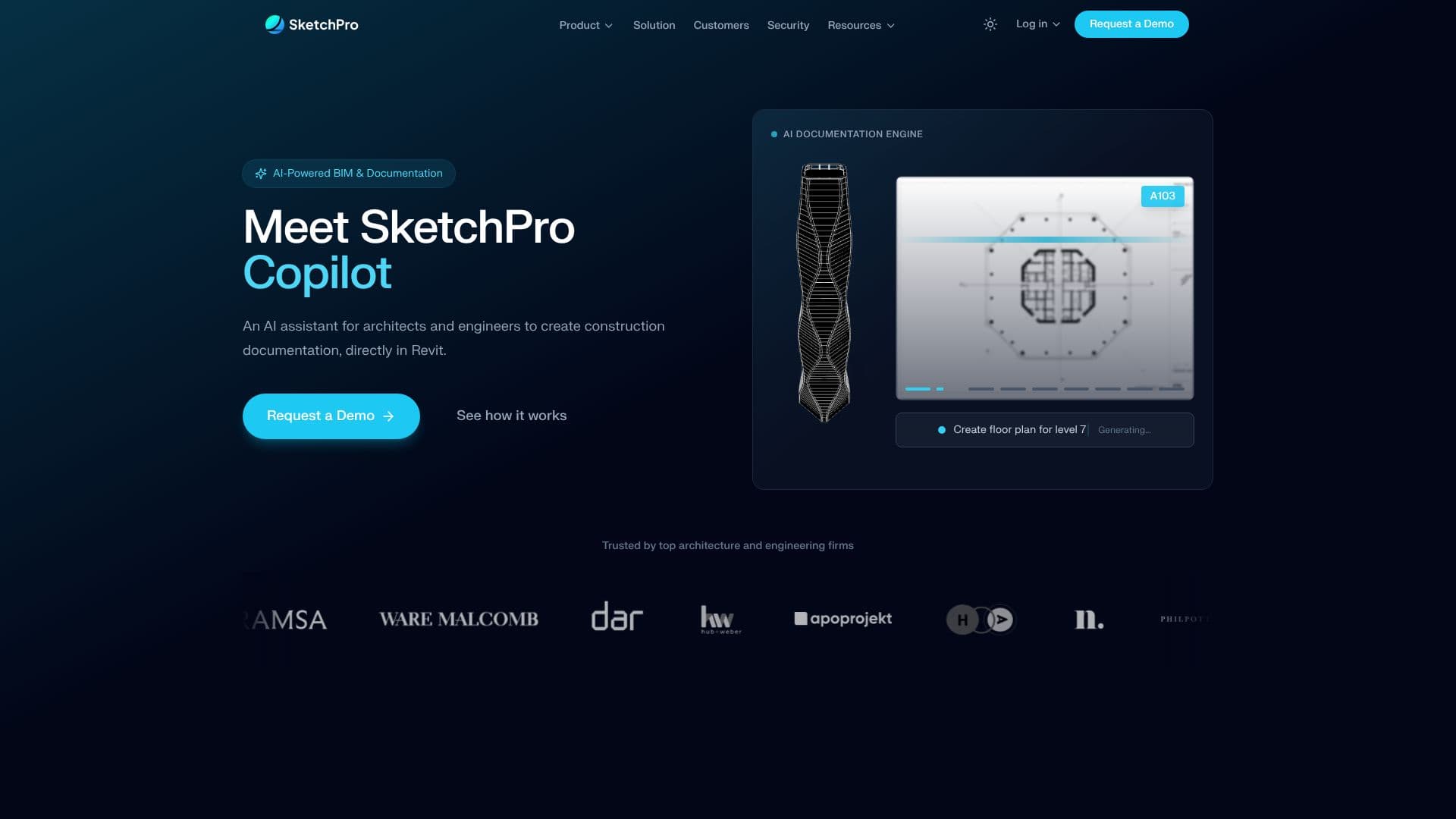 Captura de pantalla de SketchPro AI Copilot