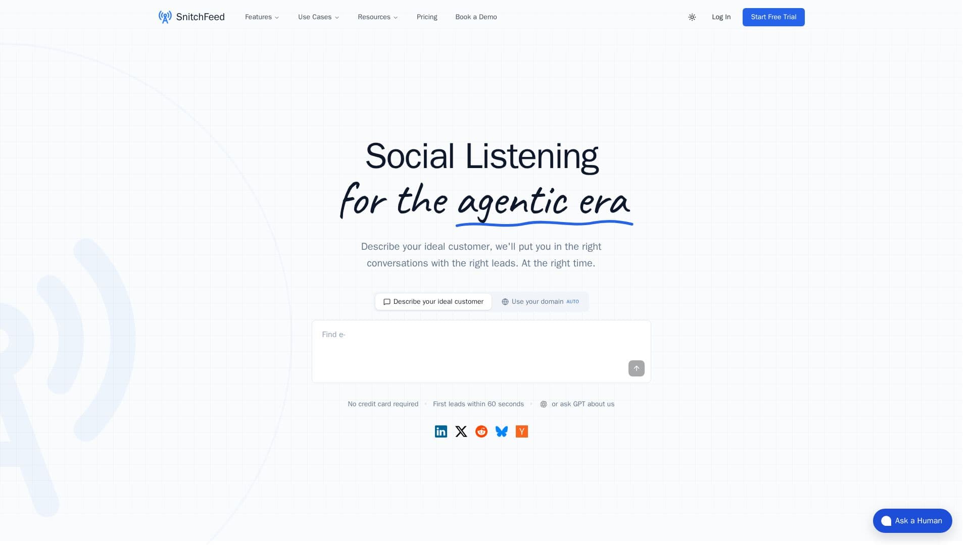 SnitchFeed screenshot