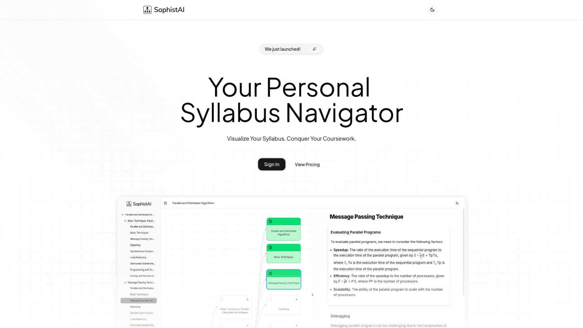 لقطة شاشة لـ SophistAI