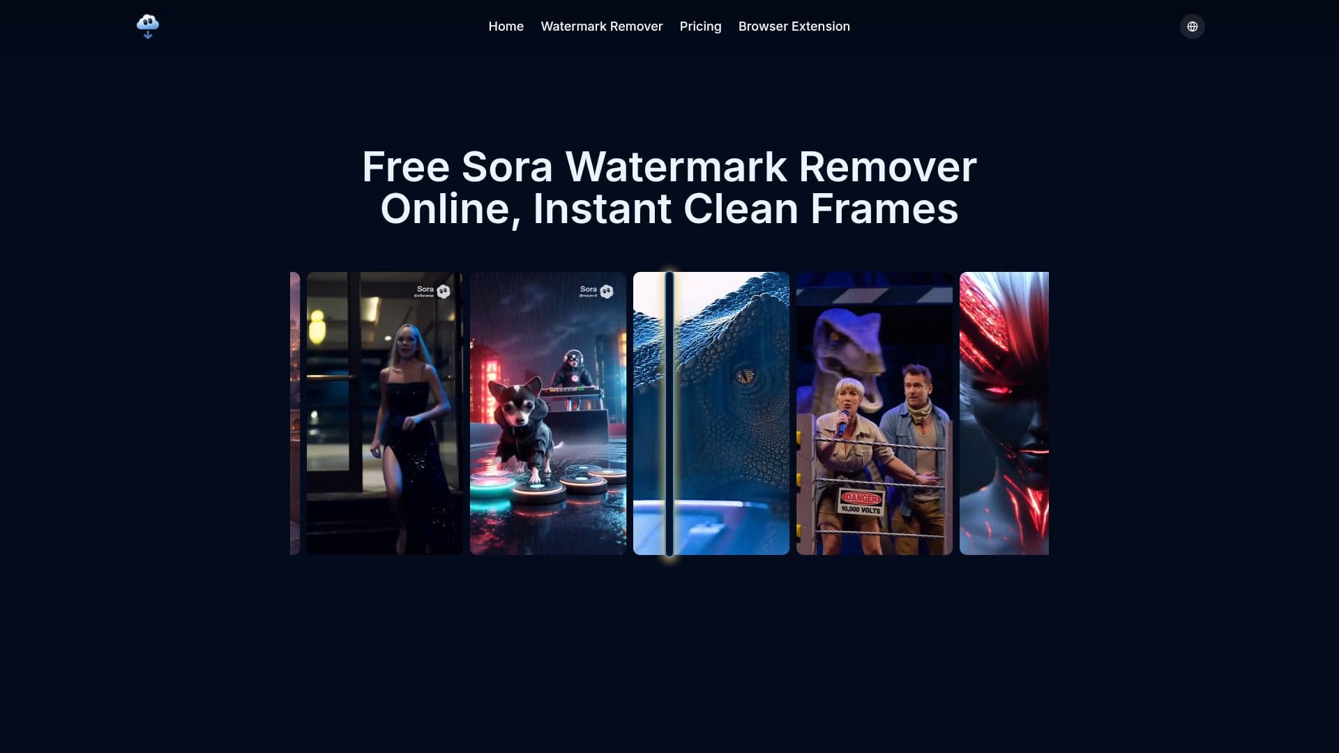 Captura de pantalla de SWR Sora Watermark Remover
