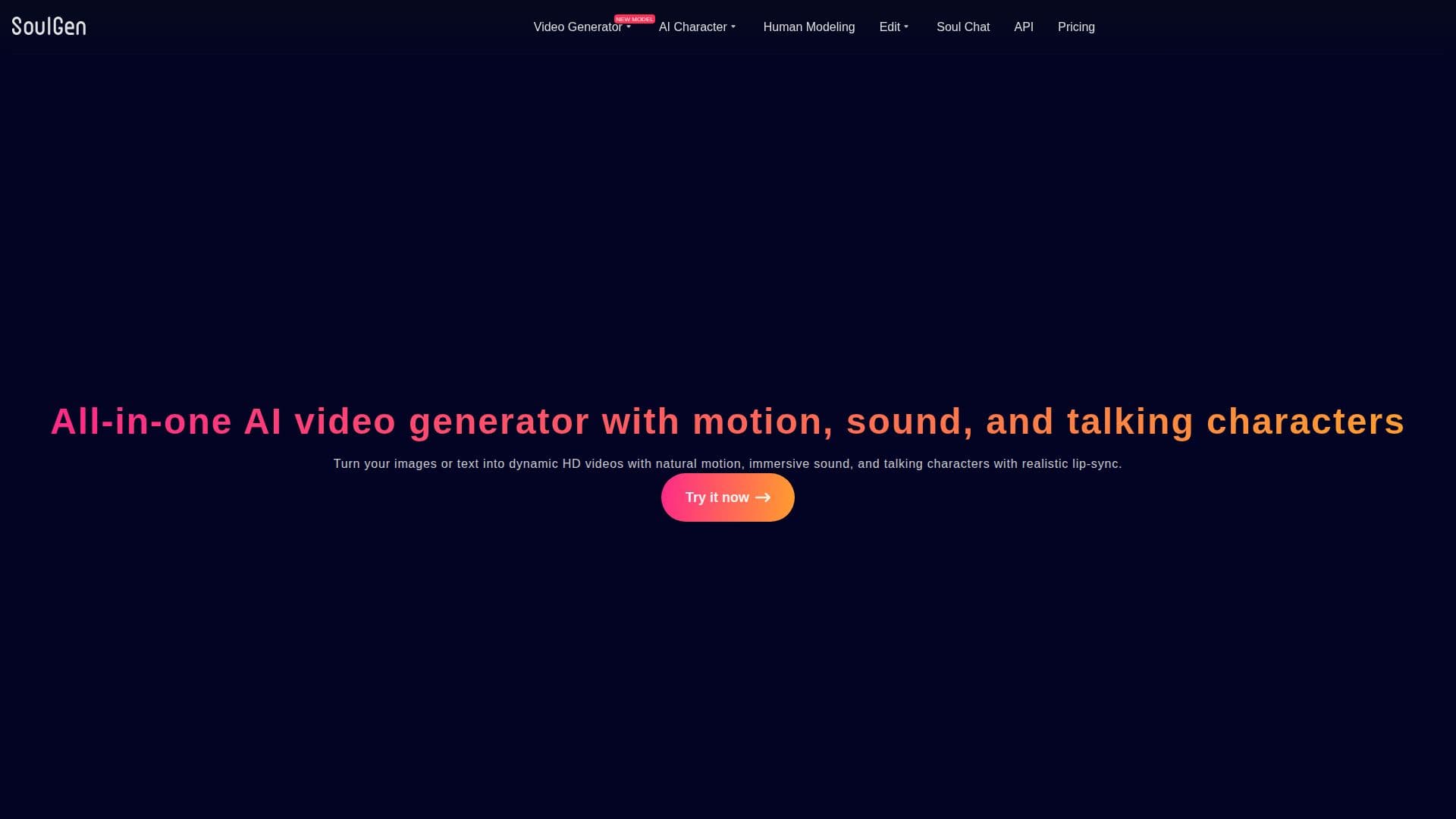 لقطة شاشة لـ SoulGen