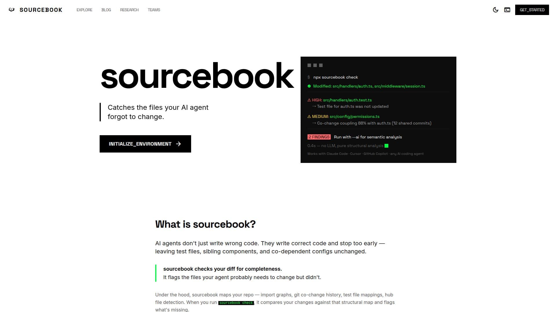 sourcebook screenshot