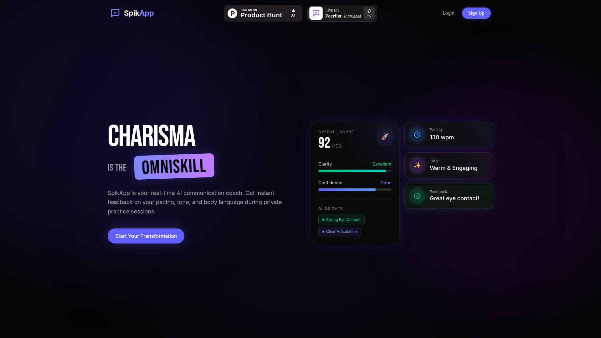 SpikApp screenshot