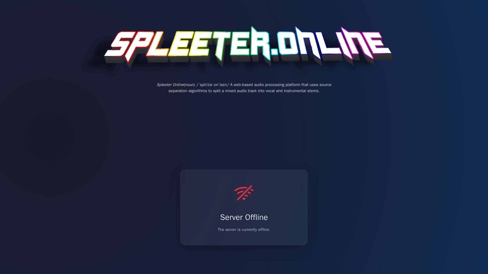 Spleeter for Max screenshot