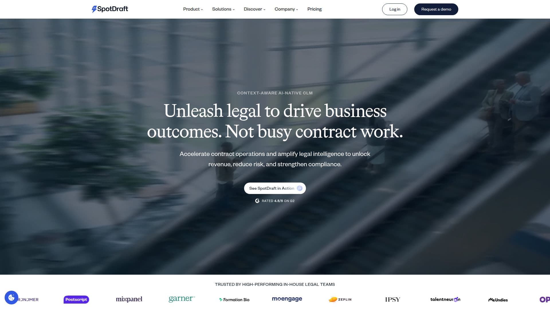 SpotDraft | KI Vertragsmanagement screenshot