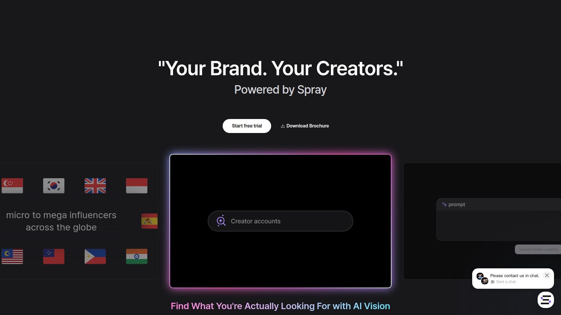 Spray screenshot
