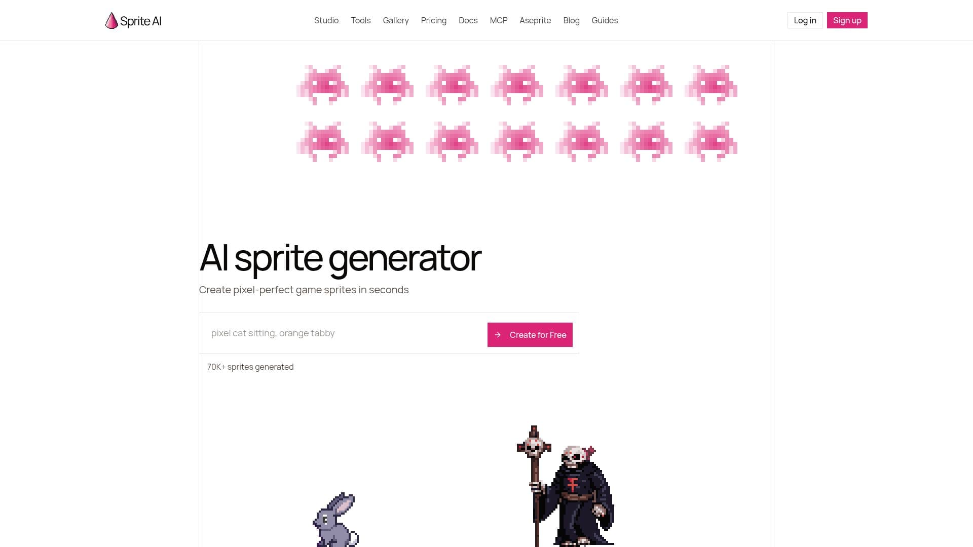 Sprite-AI Sprite Generator screenshot
