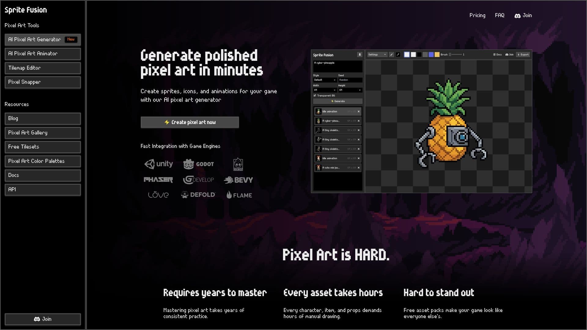 Sprite Fusion screenshot