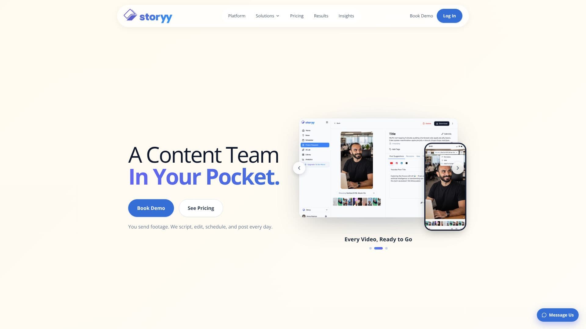 Storyy screenshot
