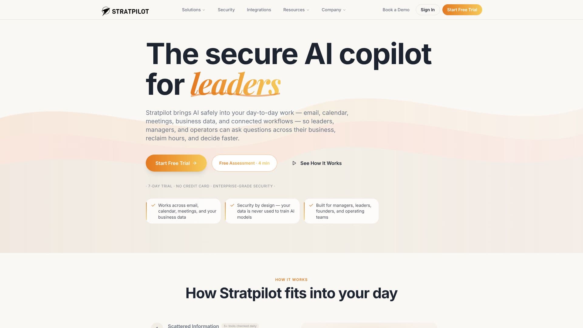 Captura de tela do Stratpilot AI Copilot