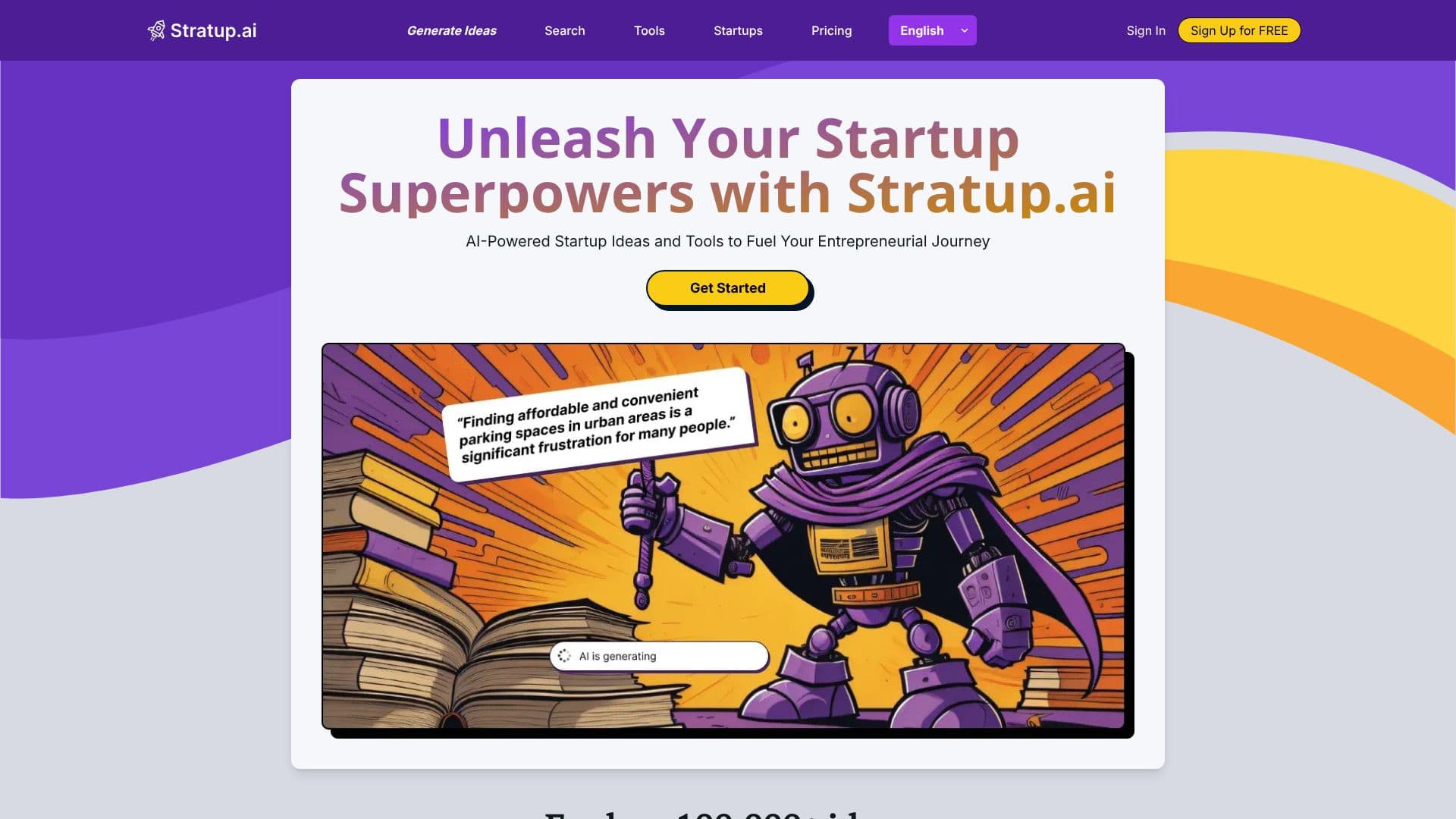 Stratup.ai 스크린샷