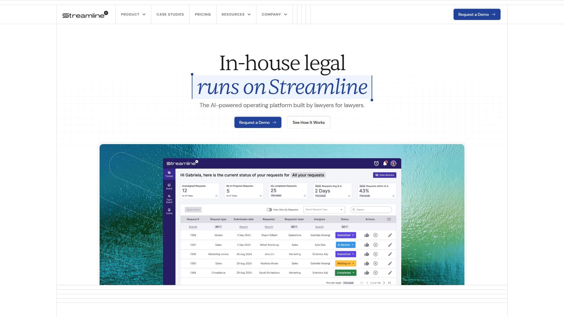 Streamline AI: Legal Automation Platform screenshot