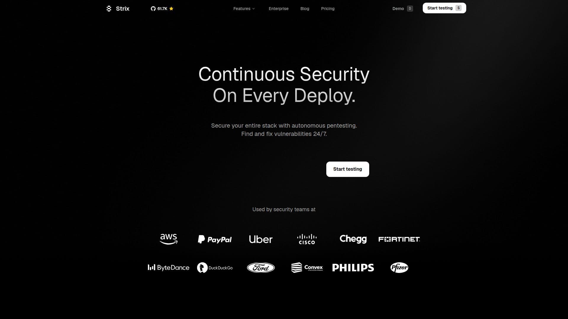 Strix - Platform Keamanan AI screenshot