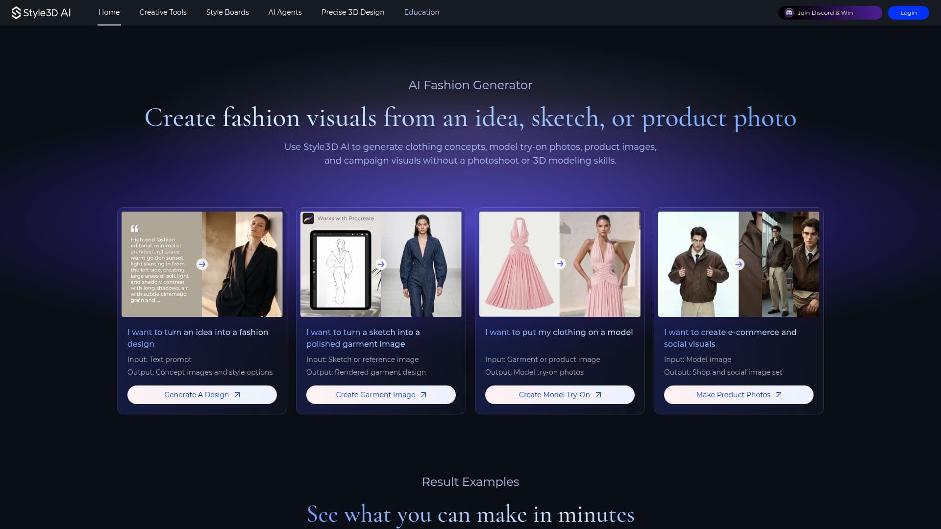 Style3D AI: 패션 디자인 및 가상 착용 screenshot